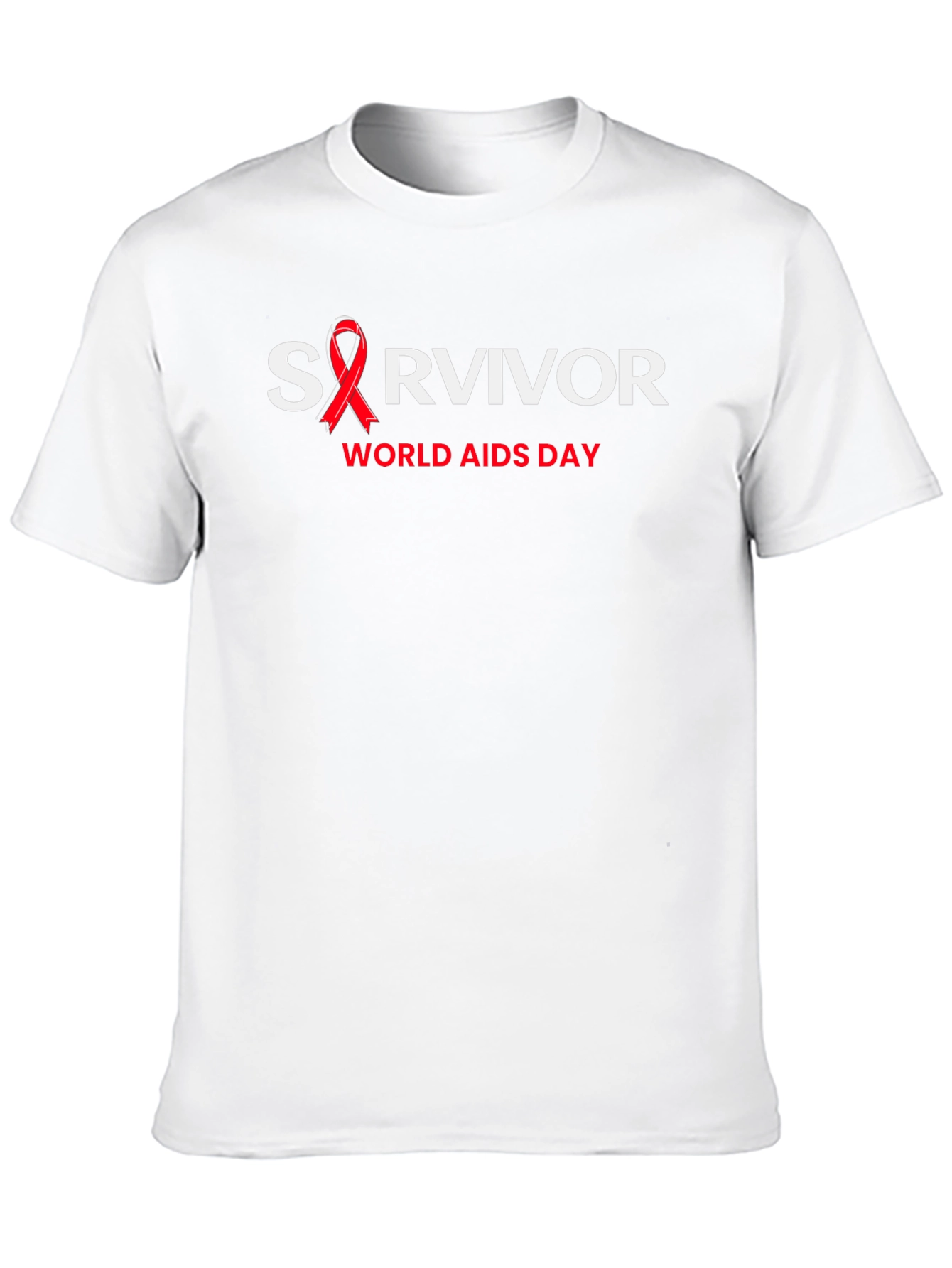 Survivor World AIDS Day Awareness T-Shirt