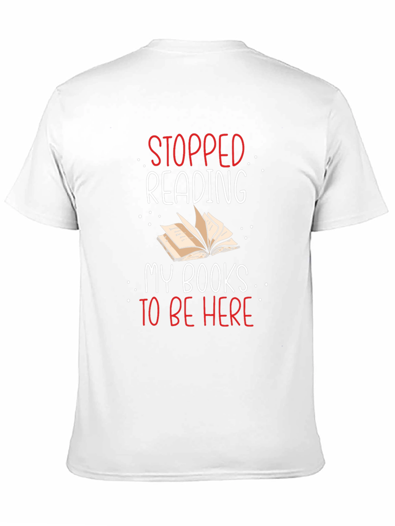 Stopped Reading Book T-Shirt