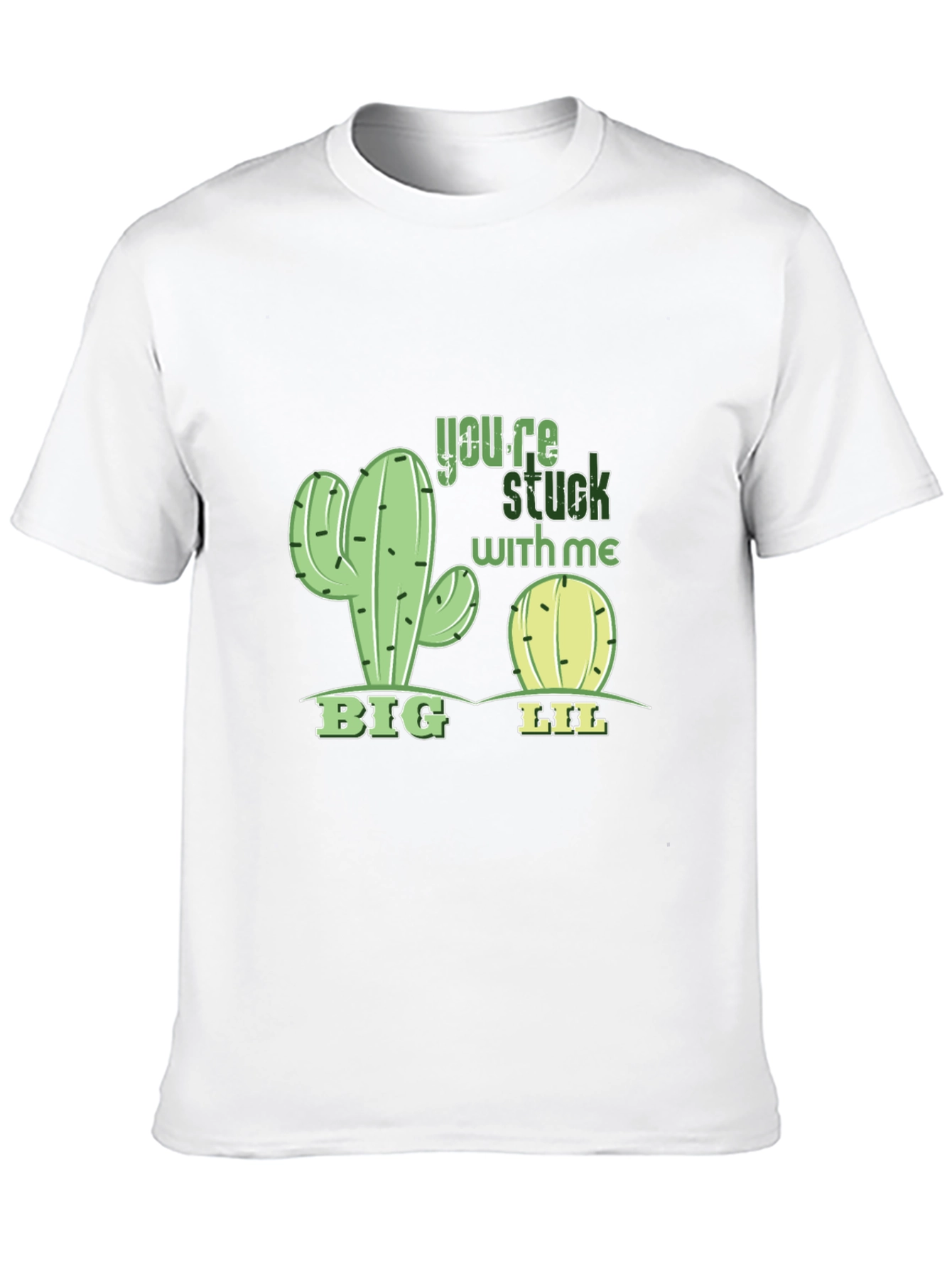 Funny Cactus Youre Stuck With Me T-Shirt