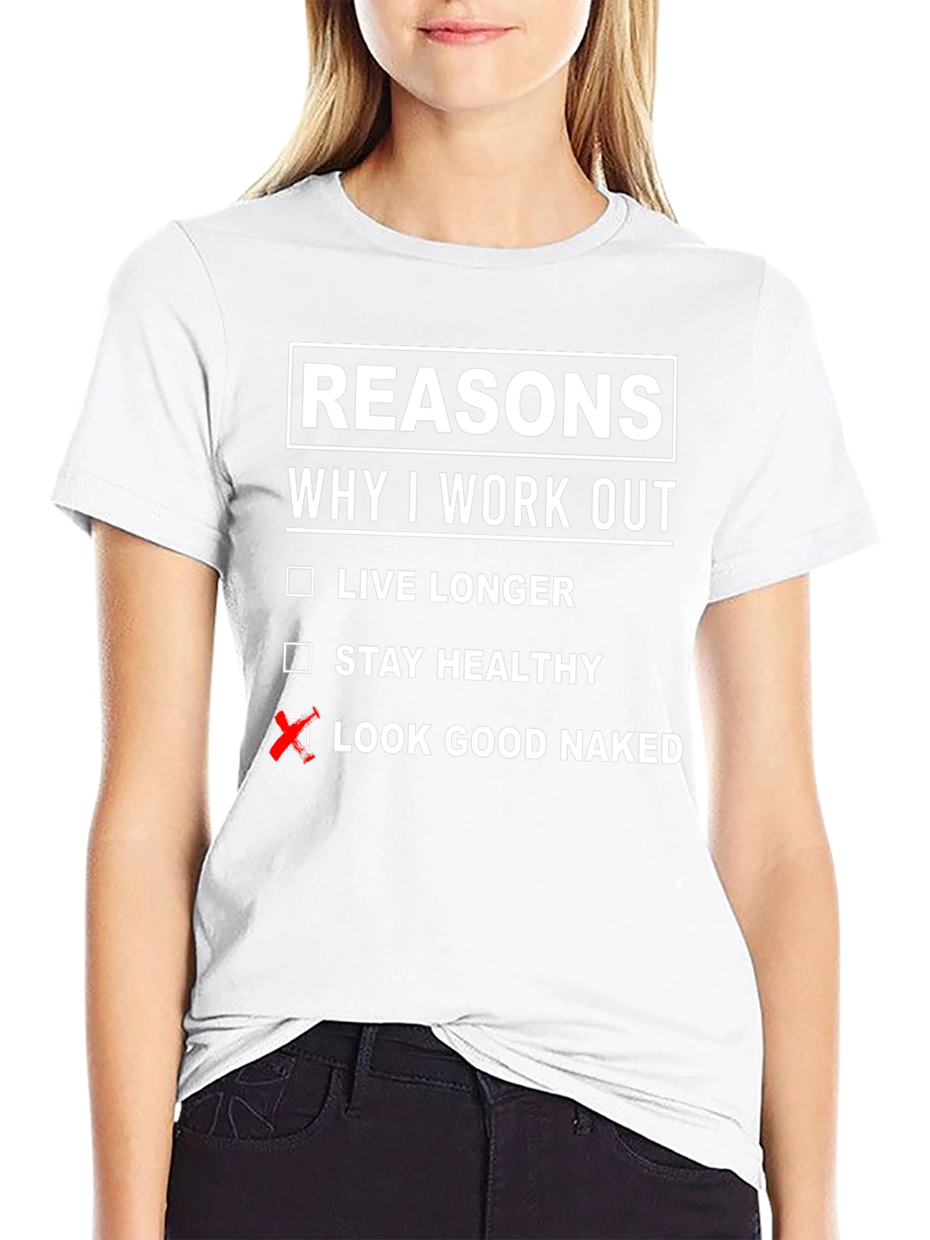 Funny Workout Reasons T-Shirt