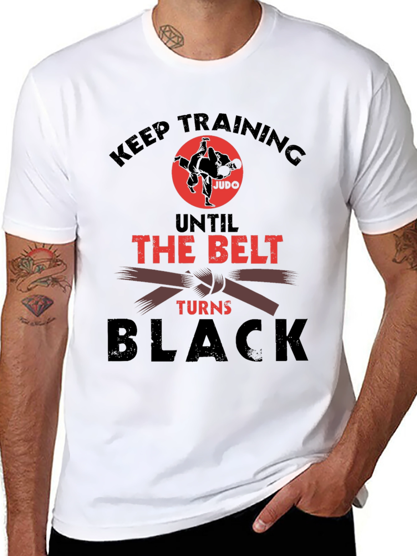 Judo Black Belt Training T-Shirt