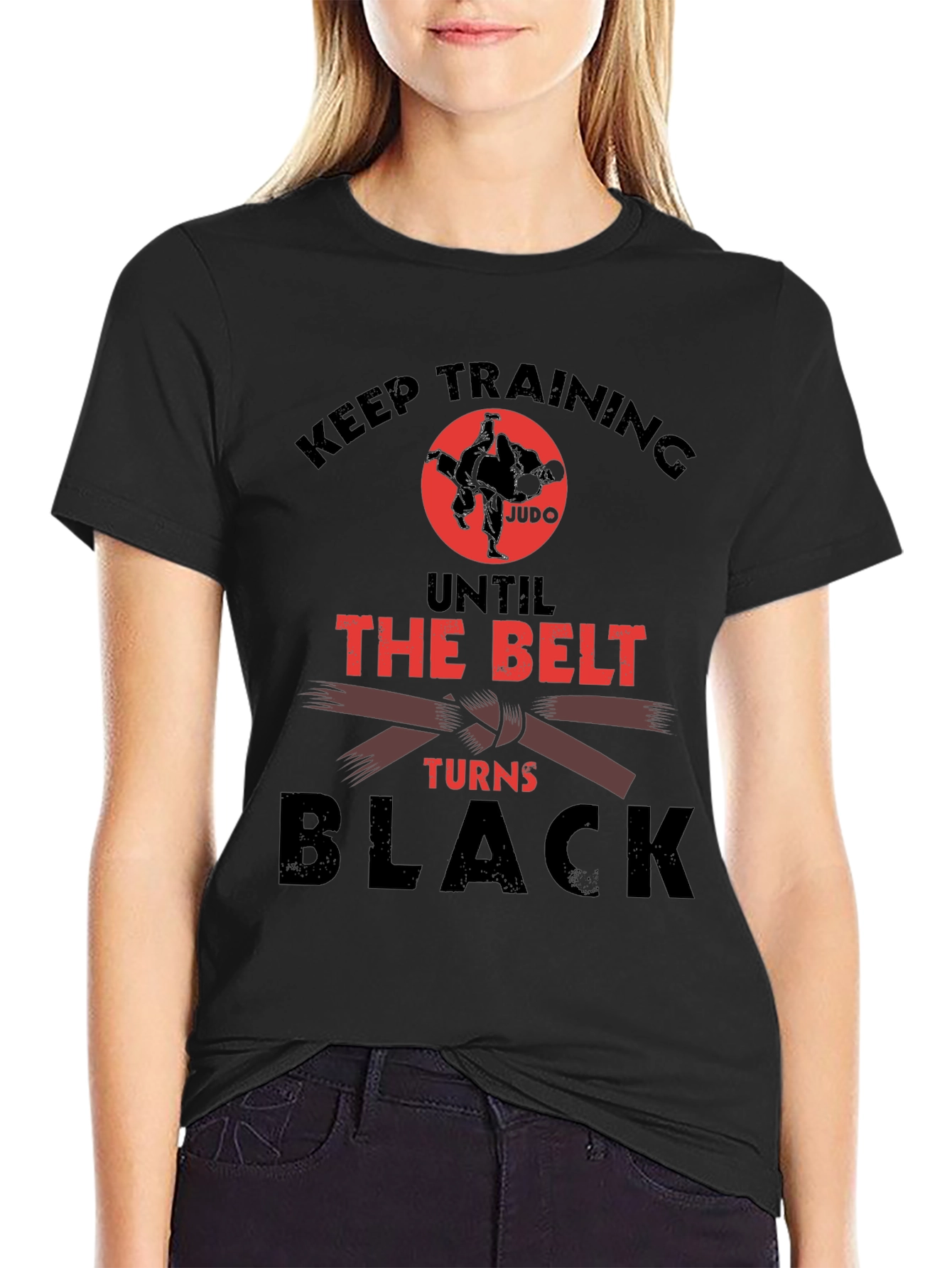 Judo Black Belt Training T-Shirt