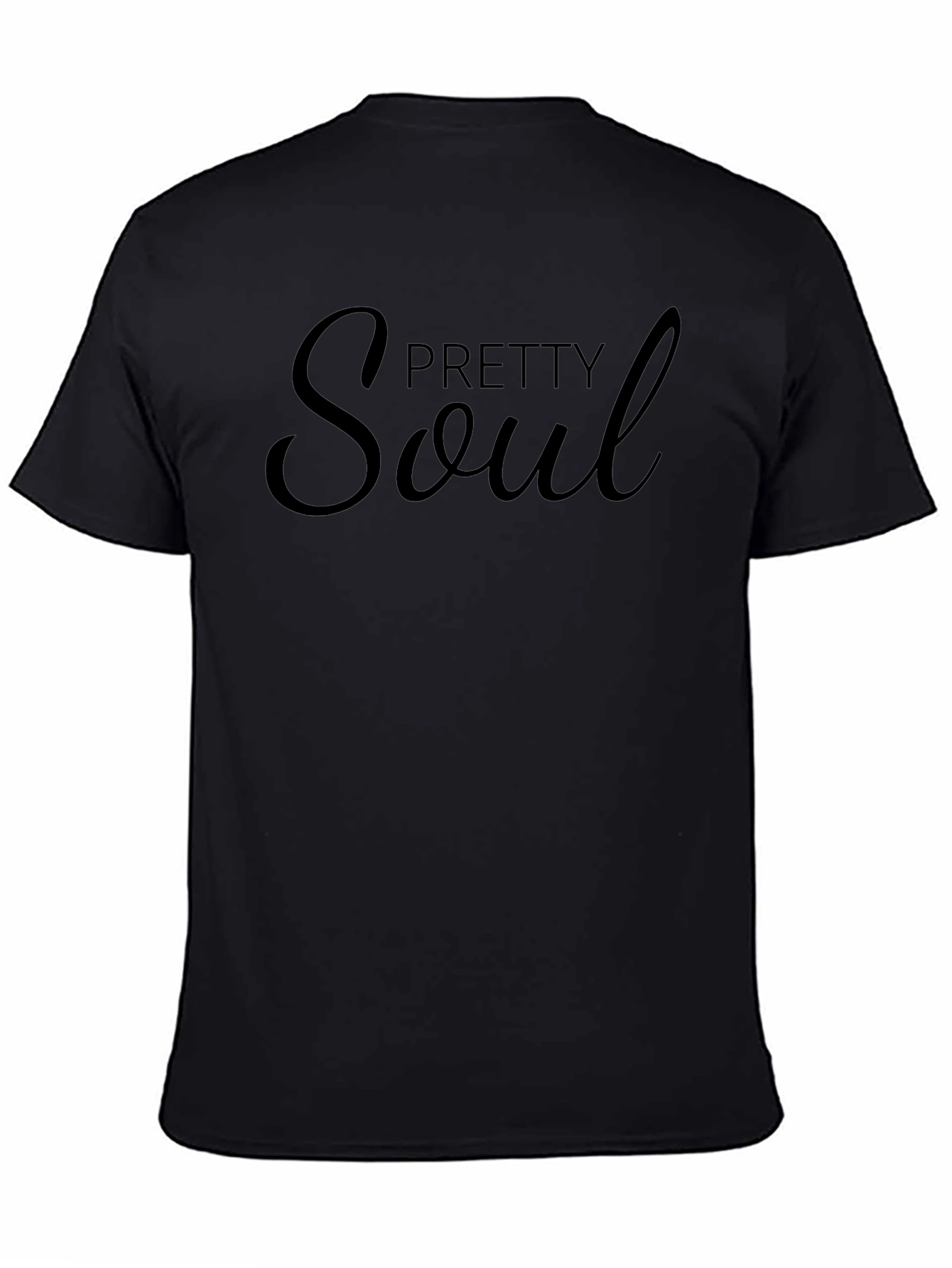 Pretty Soul Black Graphic T-Shirt
