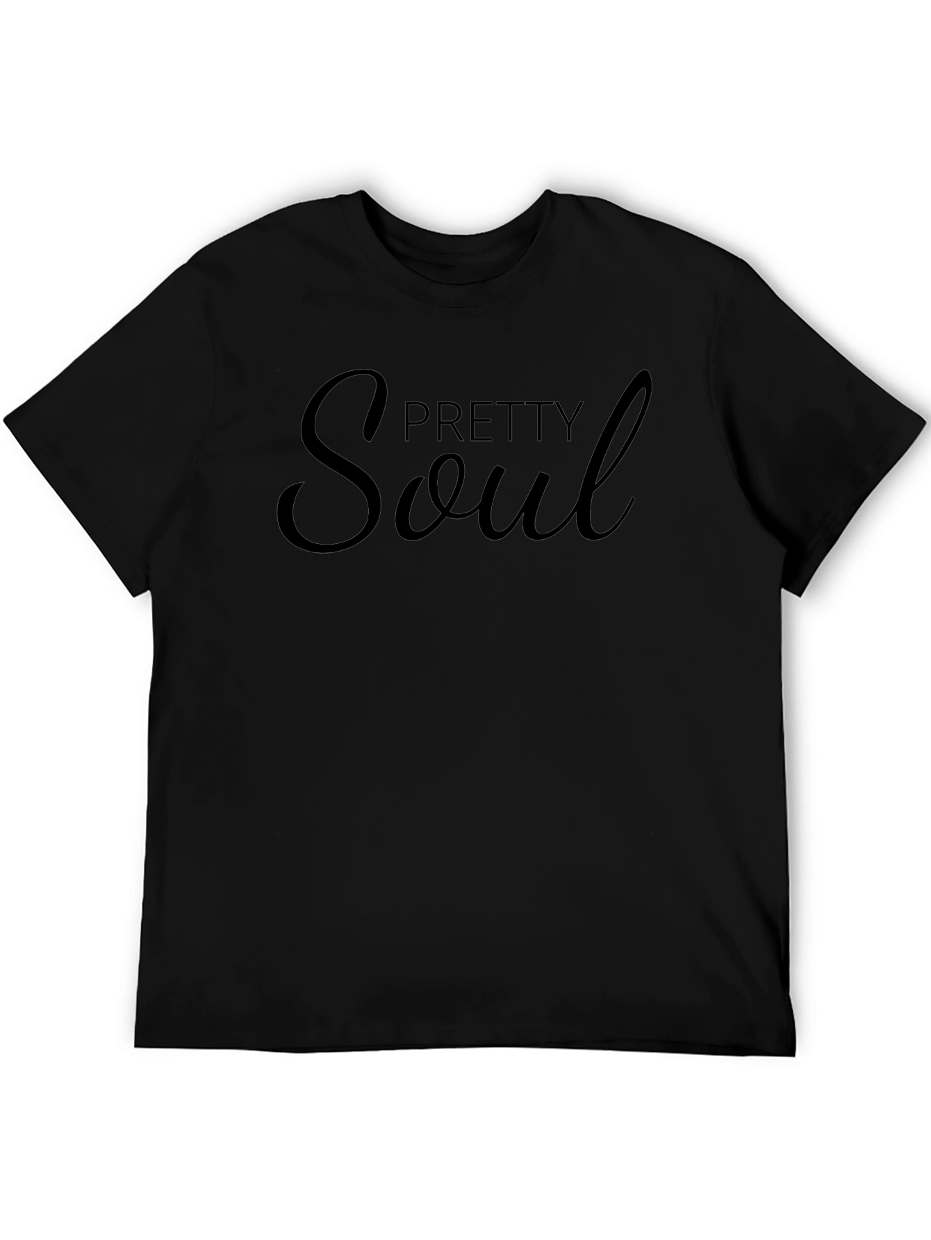 Pretty Soul Black Graphic T-Shirt