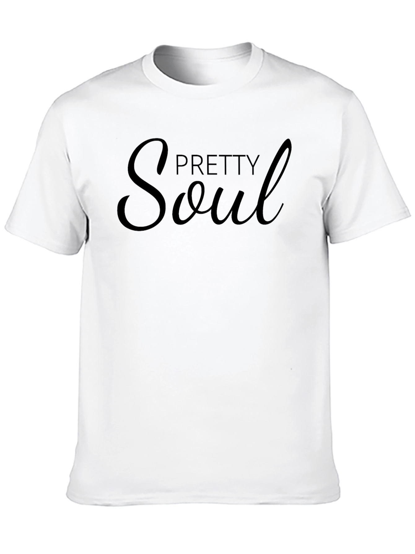 Pretty Soul Black Graphic T-Shirt