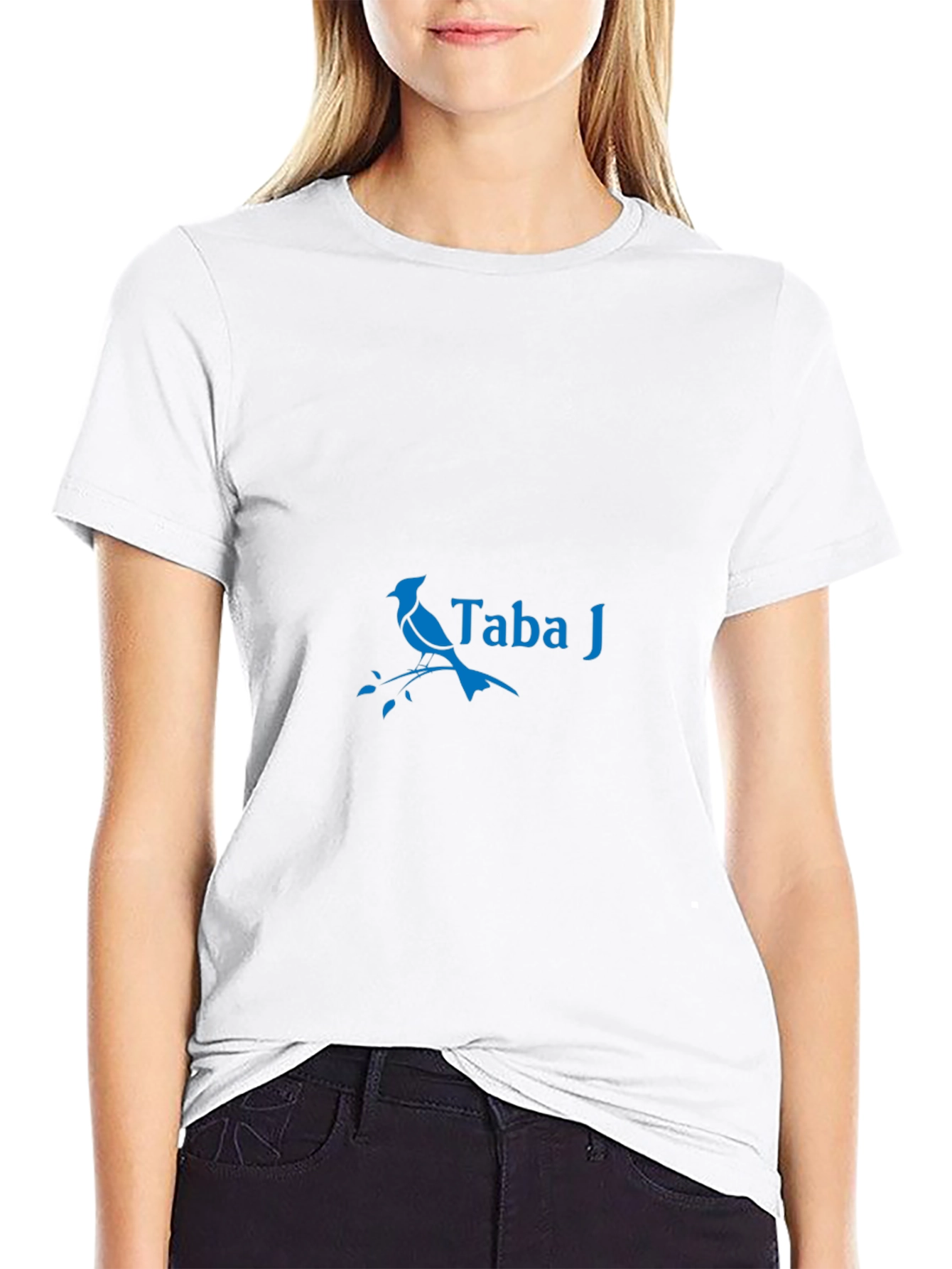 Taba J Graphic Print Black T-Shirt