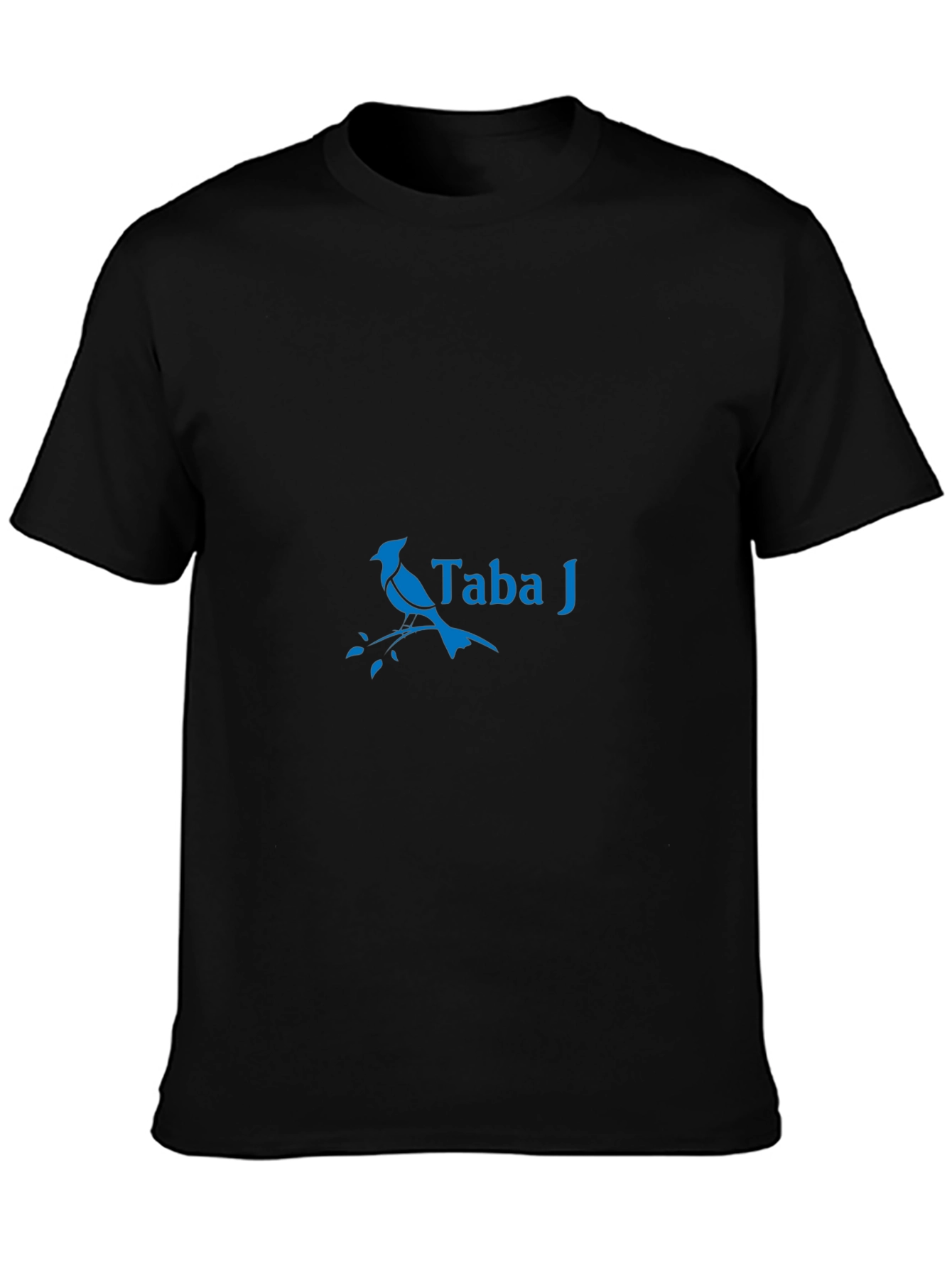 Taba J Graphic Print Black T-Shirt