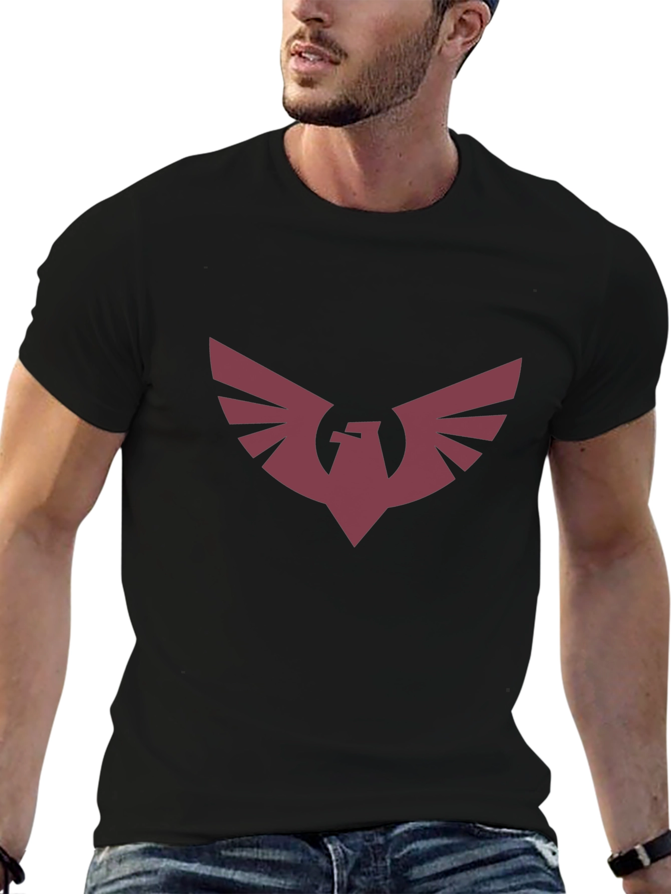Phoenix Graphic Black T-Shirt
