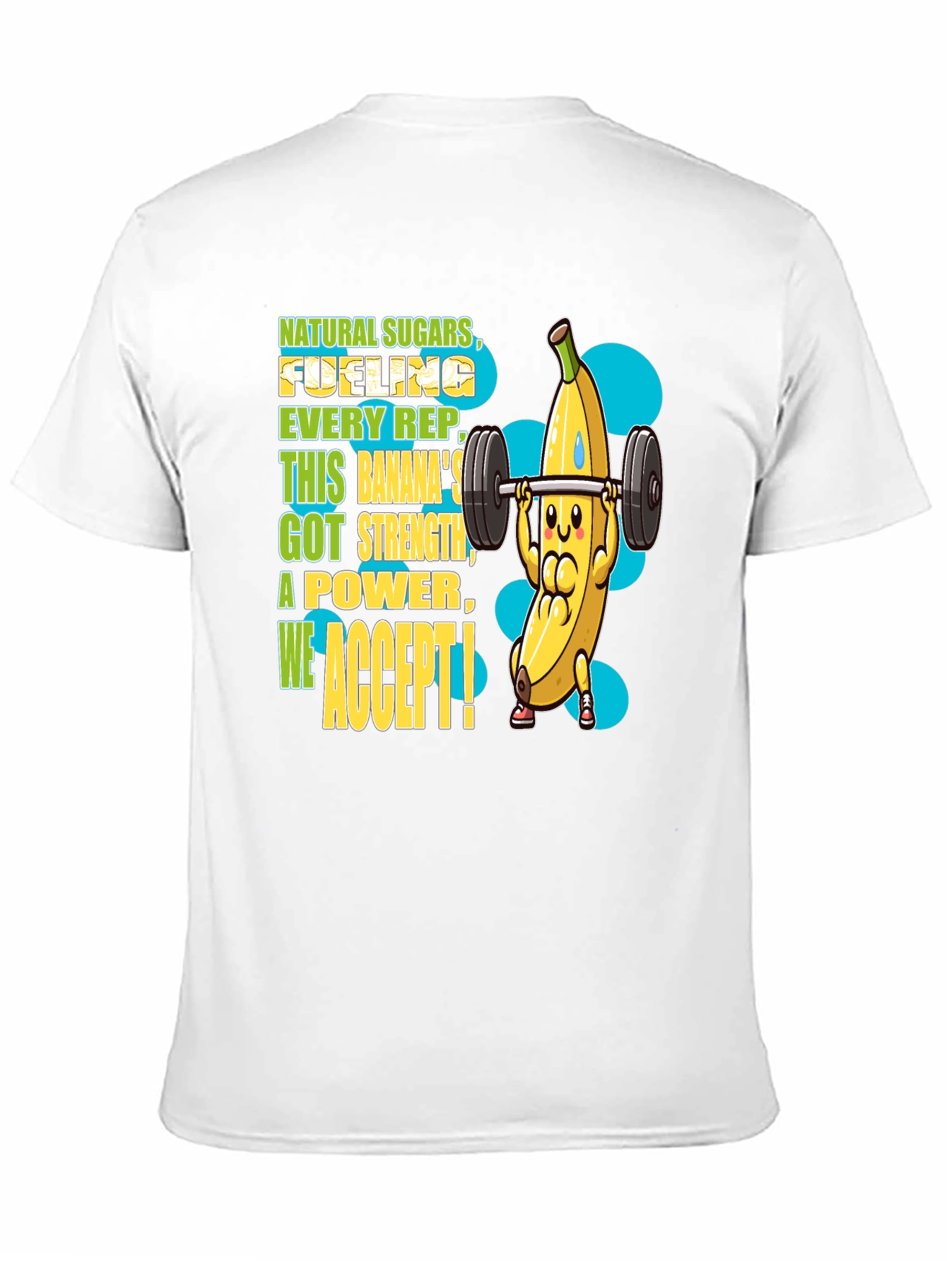 Funny Banana Weightlifting T-Shirt