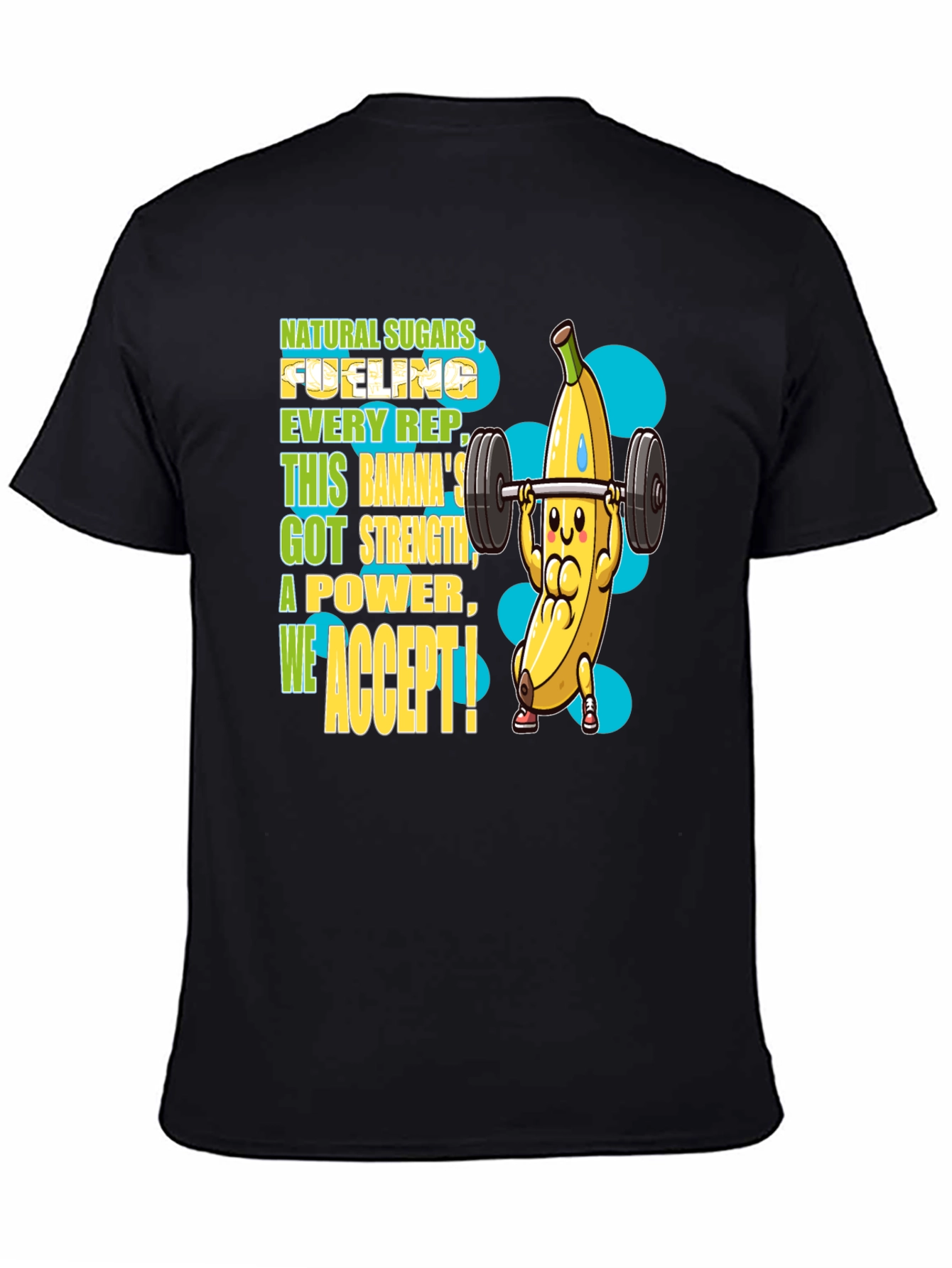 Funny Banana Weightlifting T-Shirt