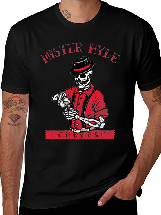 Mister Hyde Skeleton Graphic Tee - Cheers!