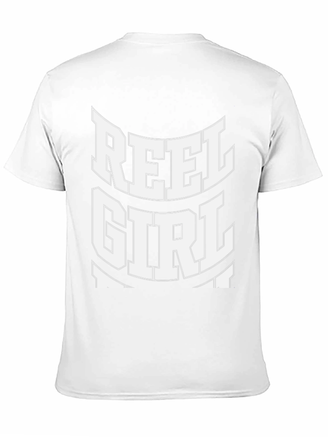Reel Girl T-Shirt - Black Cotton Graphic Tee