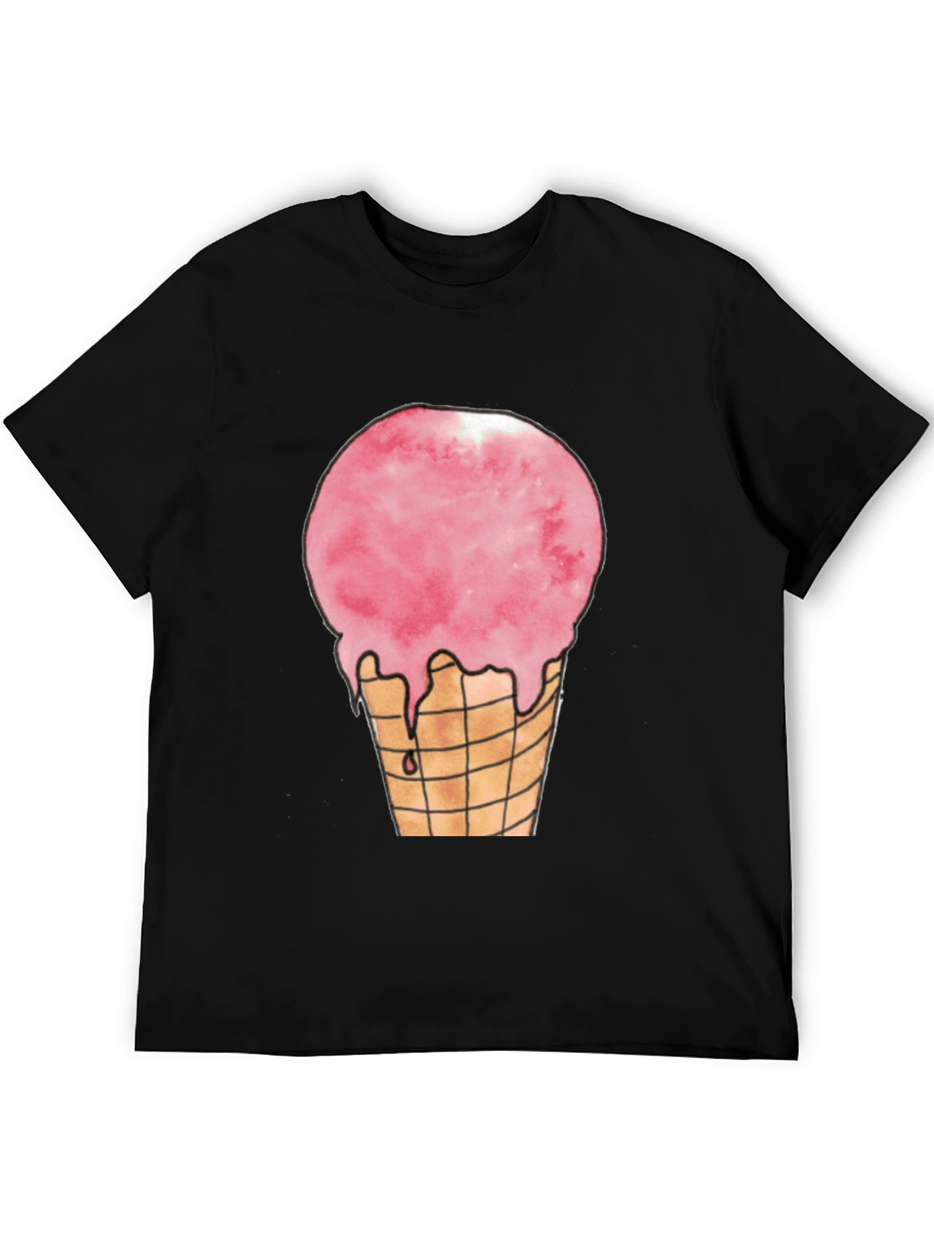 Ice Cream Cone Graphic T-Shirt