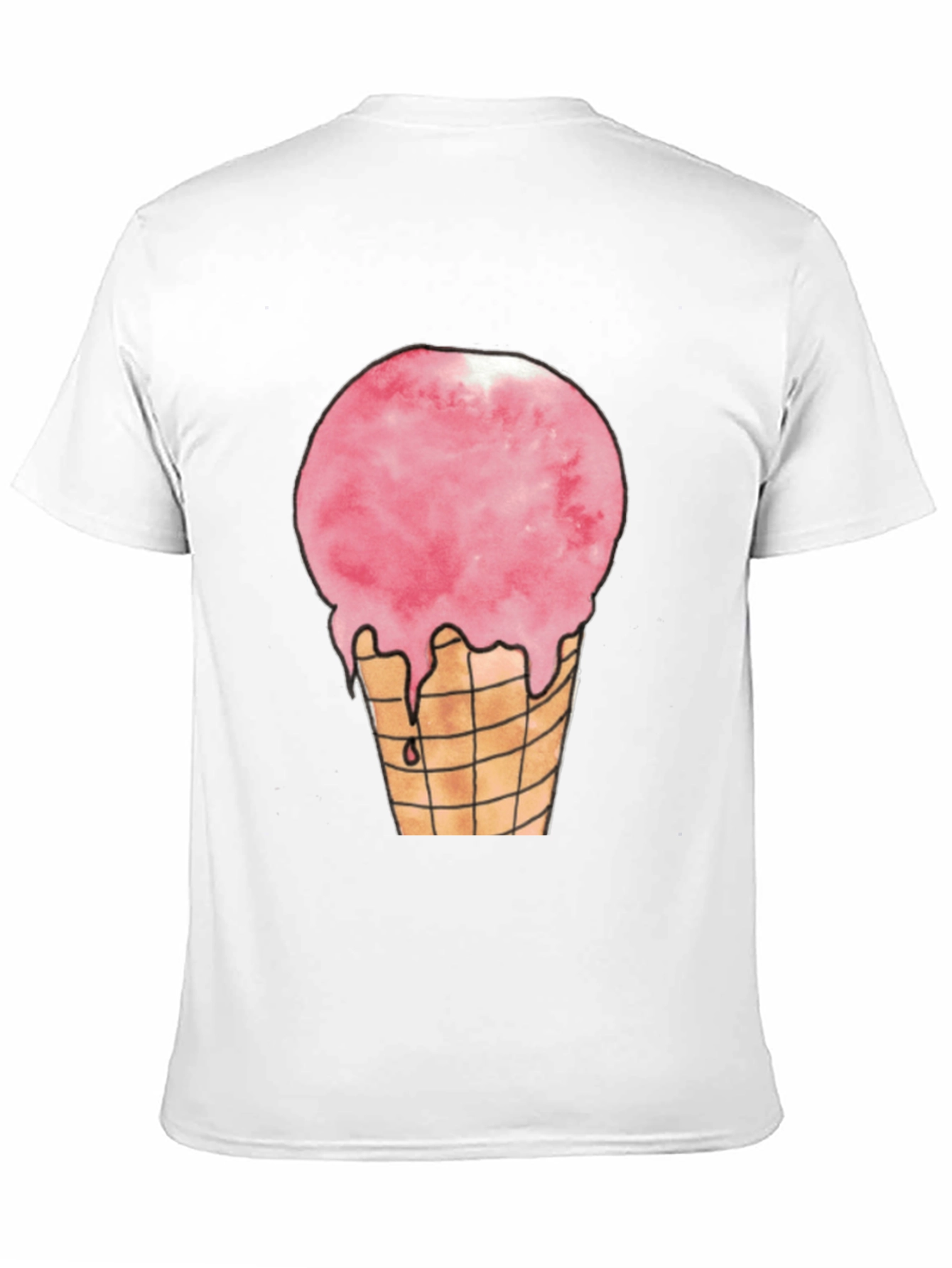 Ice Cream Cone Graphic T-Shirt