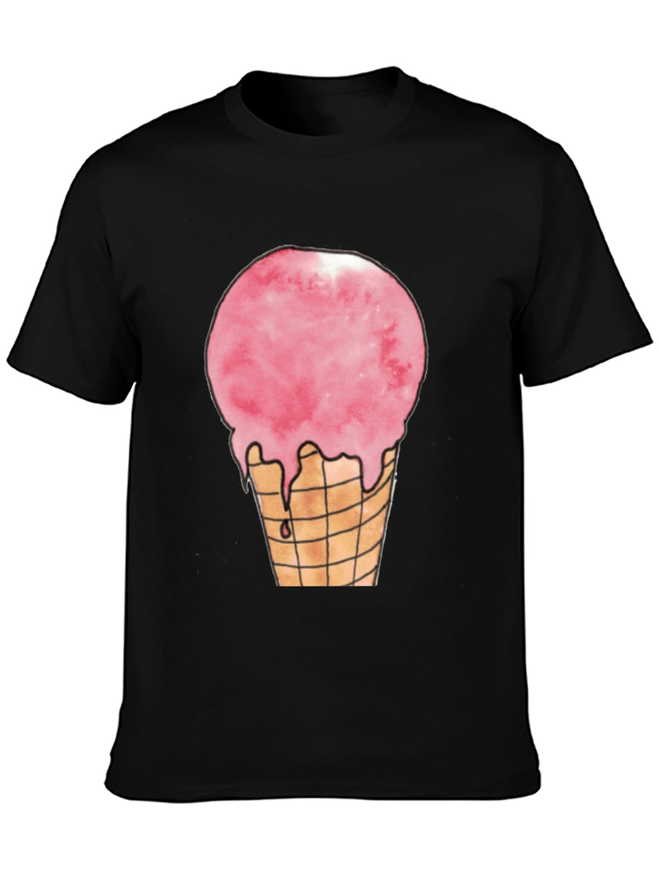 Ice Cream Cone Graphic T-Shirt