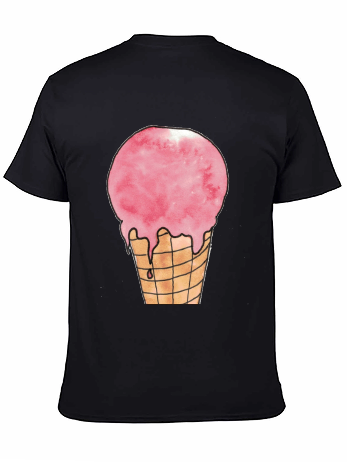 Ice Cream Cone Graphic T-Shirt