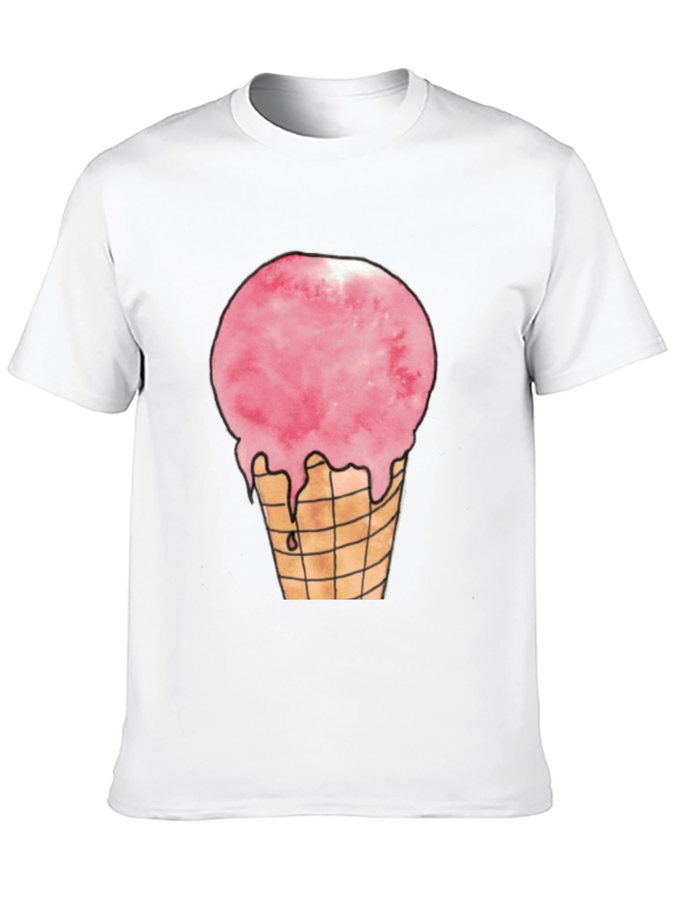 Ice Cream Cone Graphic T-Shirt