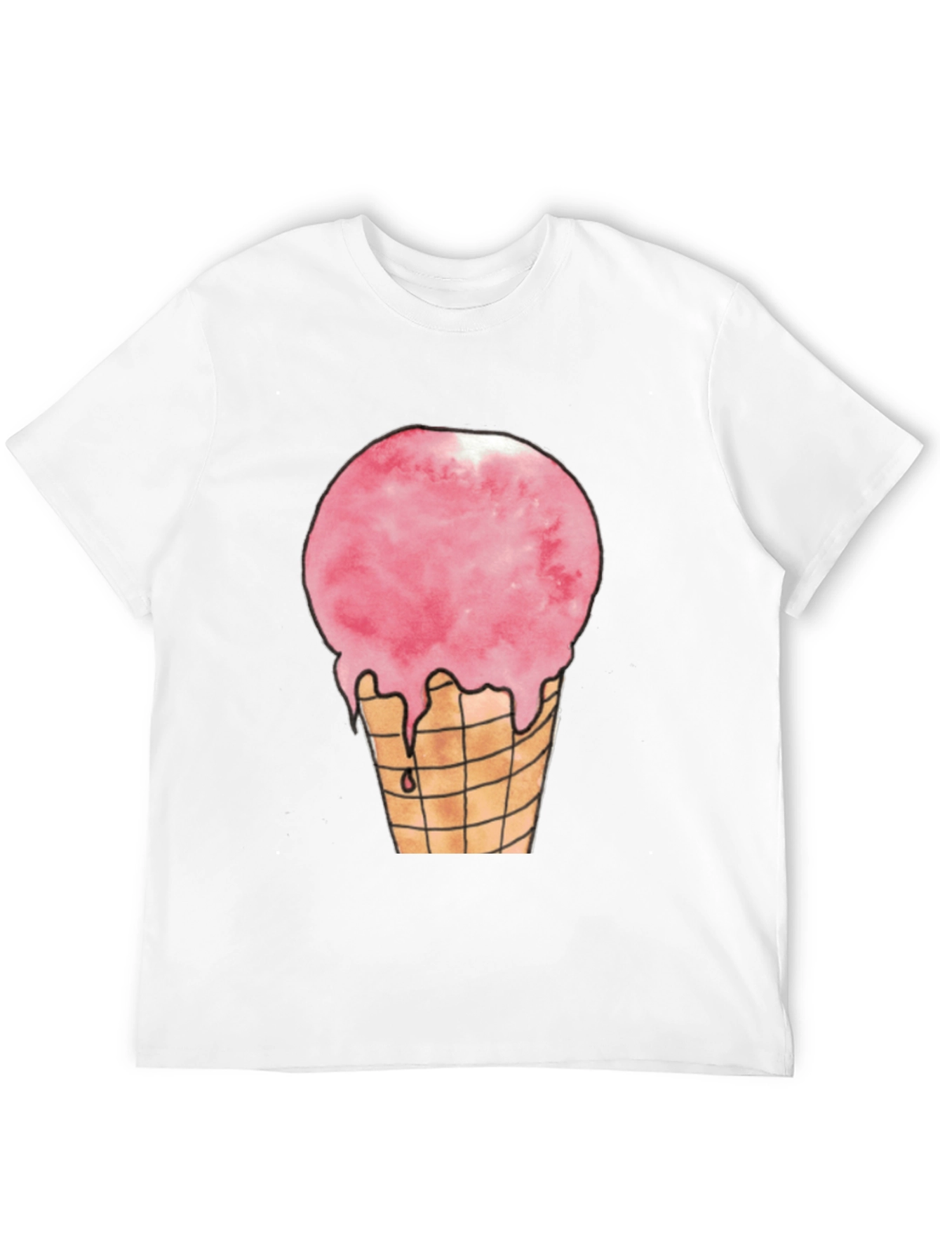 Ice Cream Cone Graphic T-Shirt