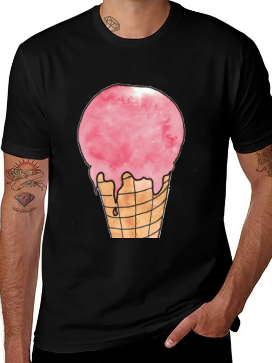 Ice Cream Cone Graphic T-Shirt