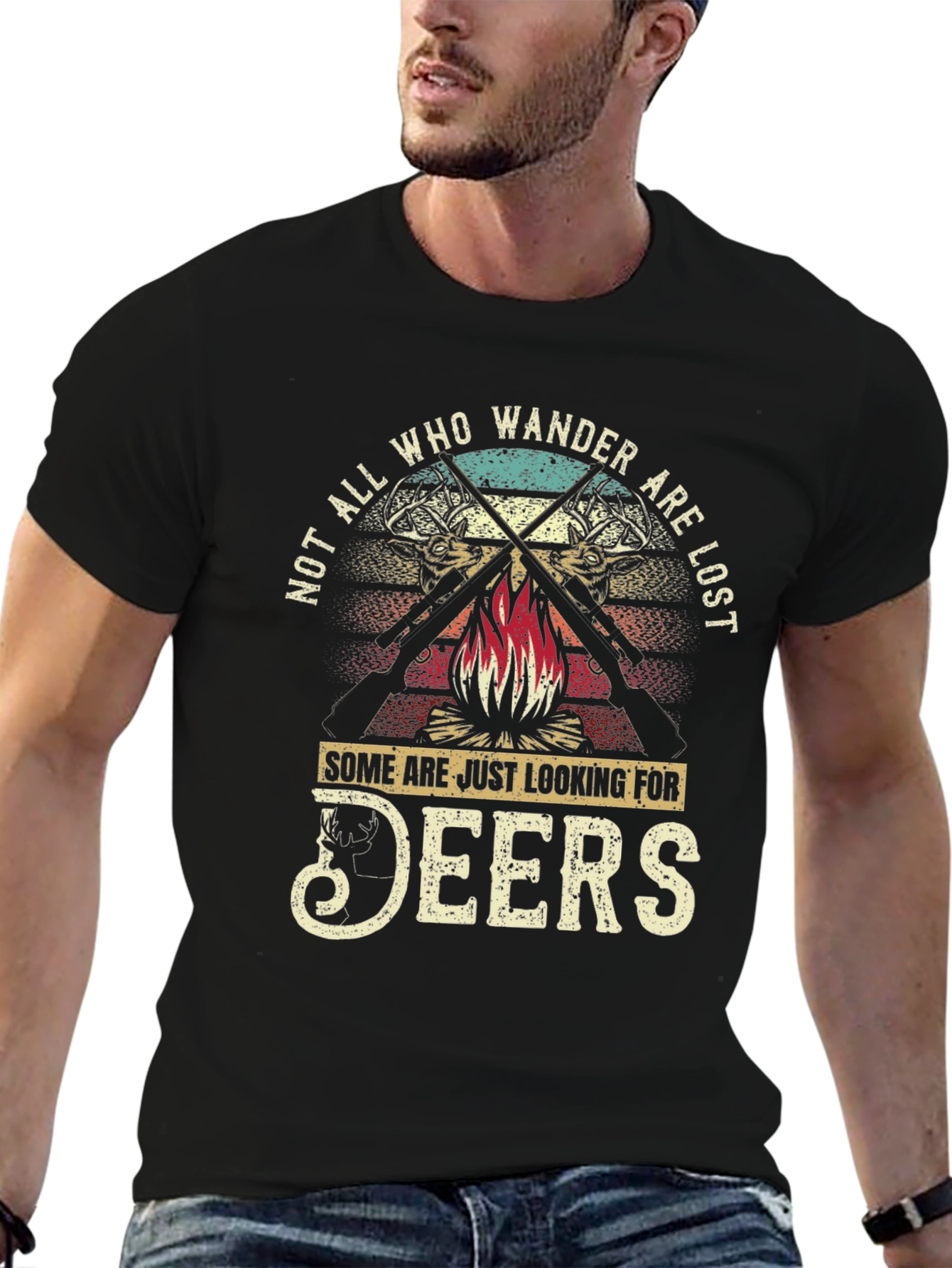 Wanderer Deer Hunting T-Shirt