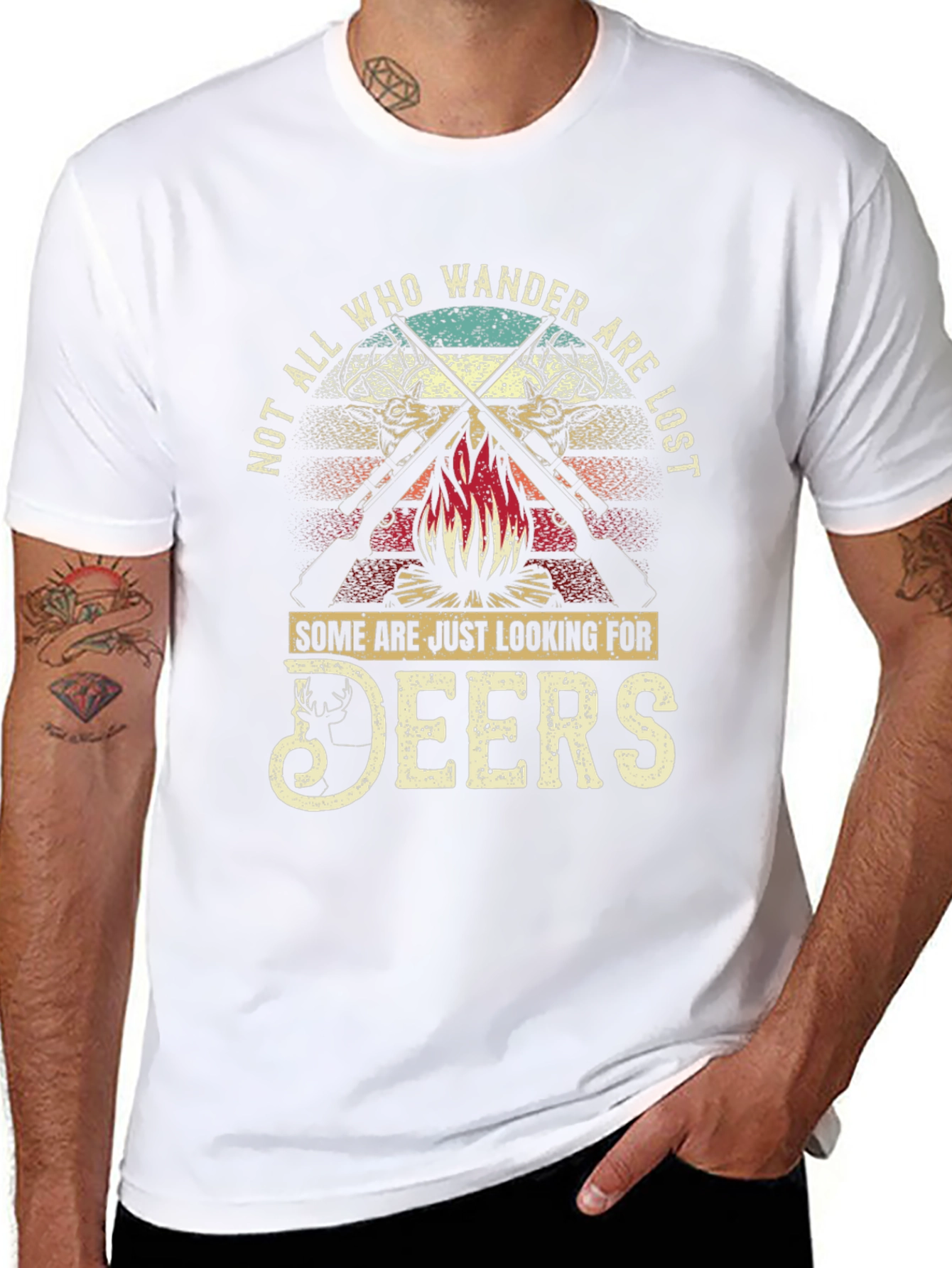 Wanderer Deer Hunting T-Shirt