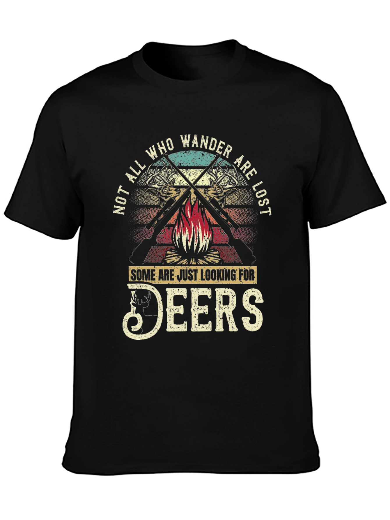 Wanderer Deer Hunting T-Shirt