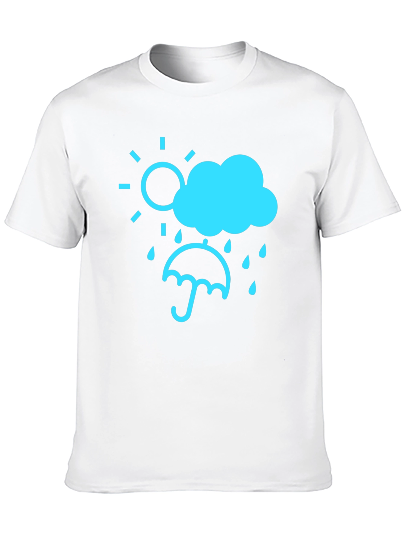 Weather Graphic Tee - Sun Cloud Rain