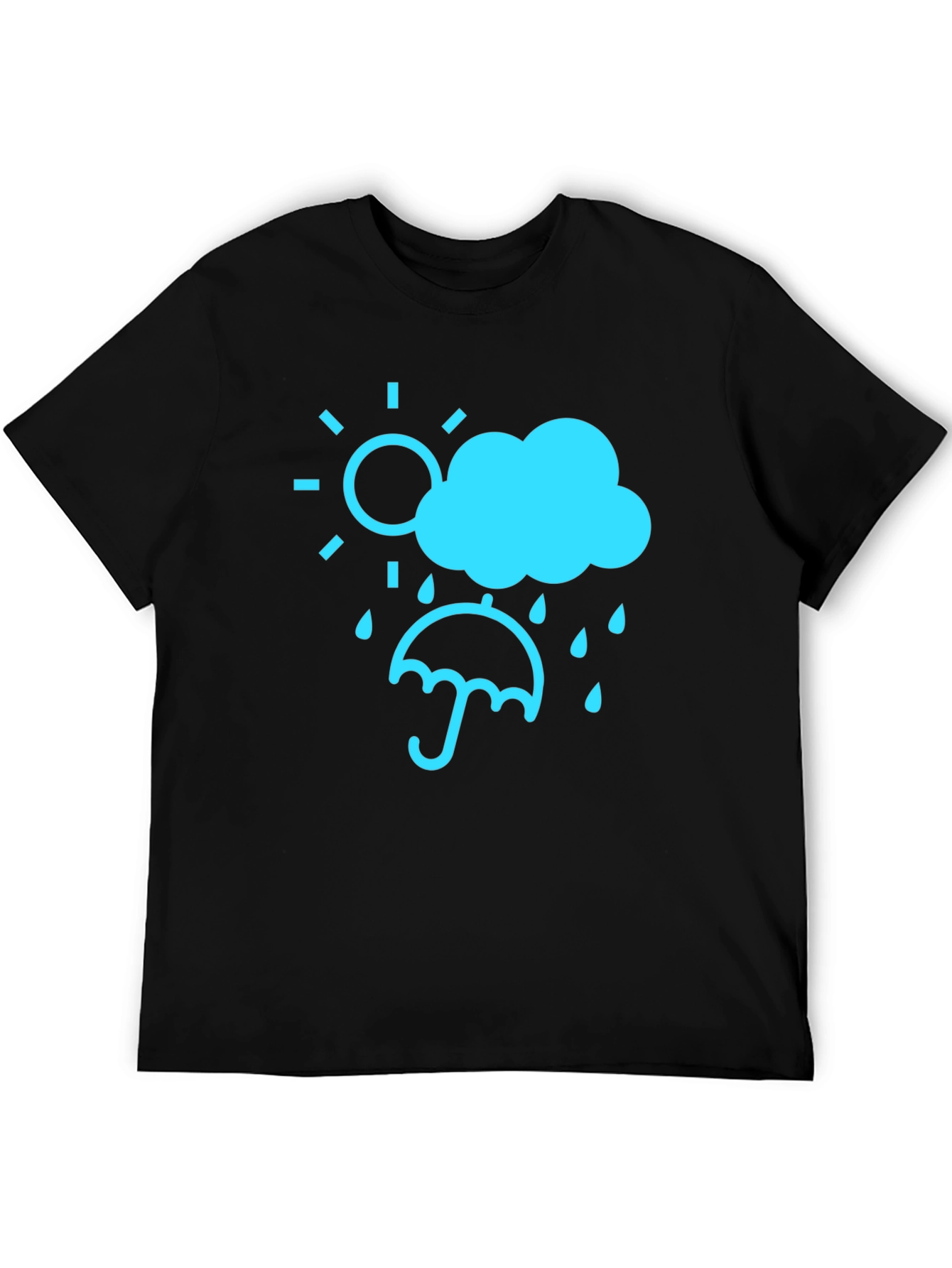 Weather Graphic Tee - Sun Cloud Rain