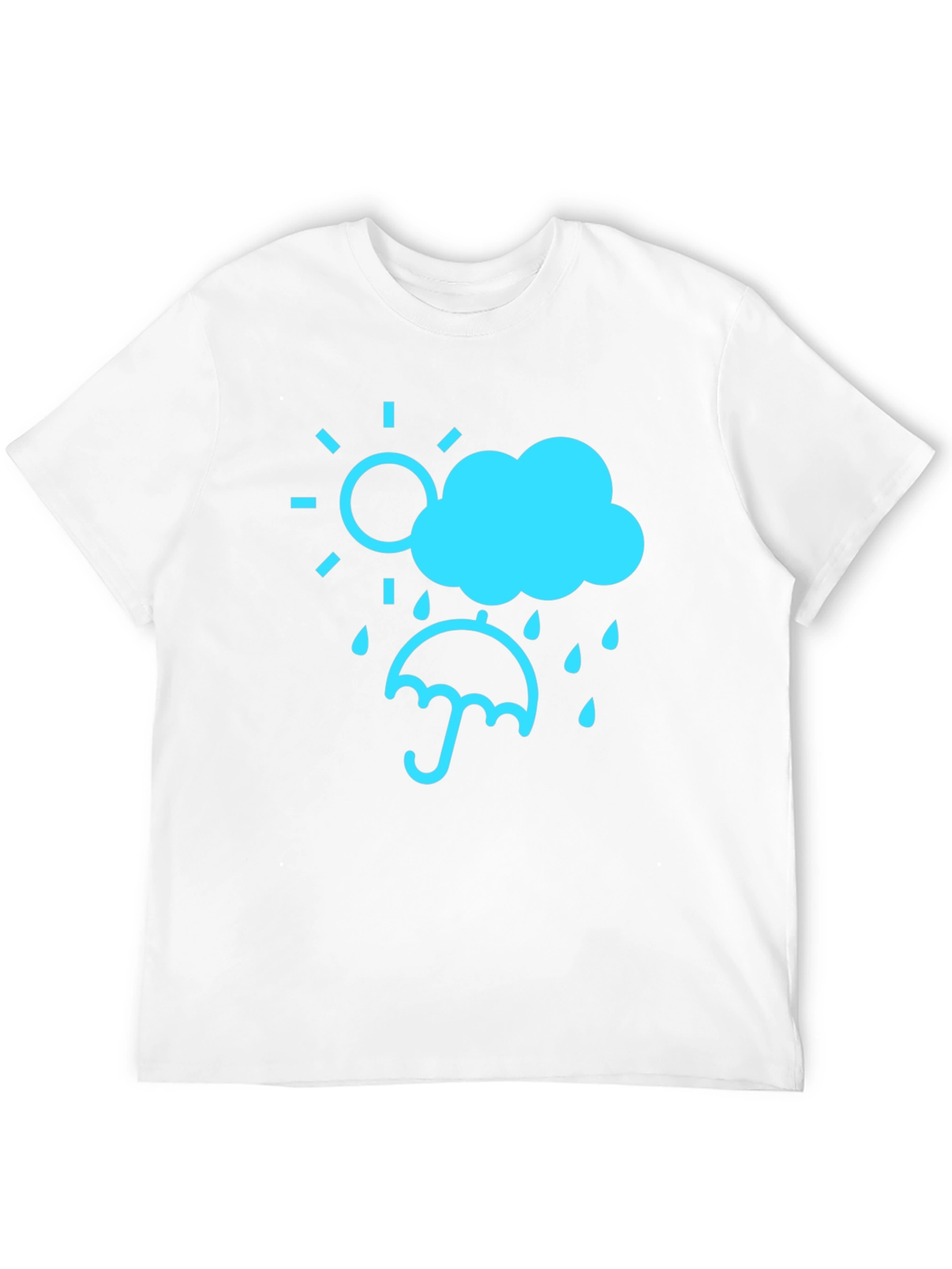 Weather Graphic Tee - Sun Cloud Rain
