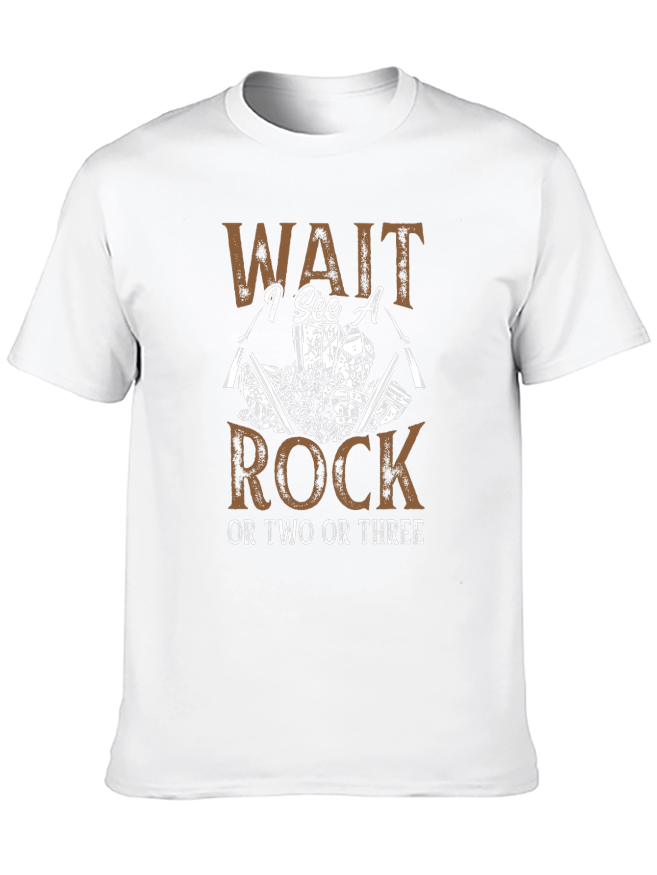 Wait I See A Rock T-Shirt Rockhound Tee