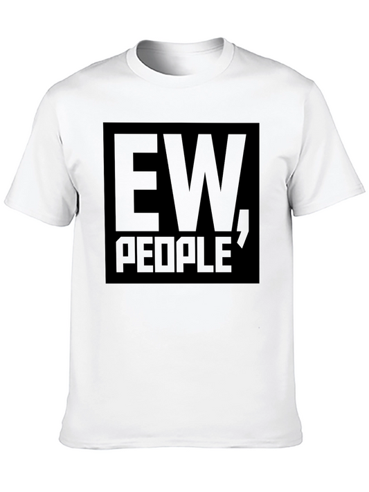 Ew People Graphic T-Shirt - Casual Style
