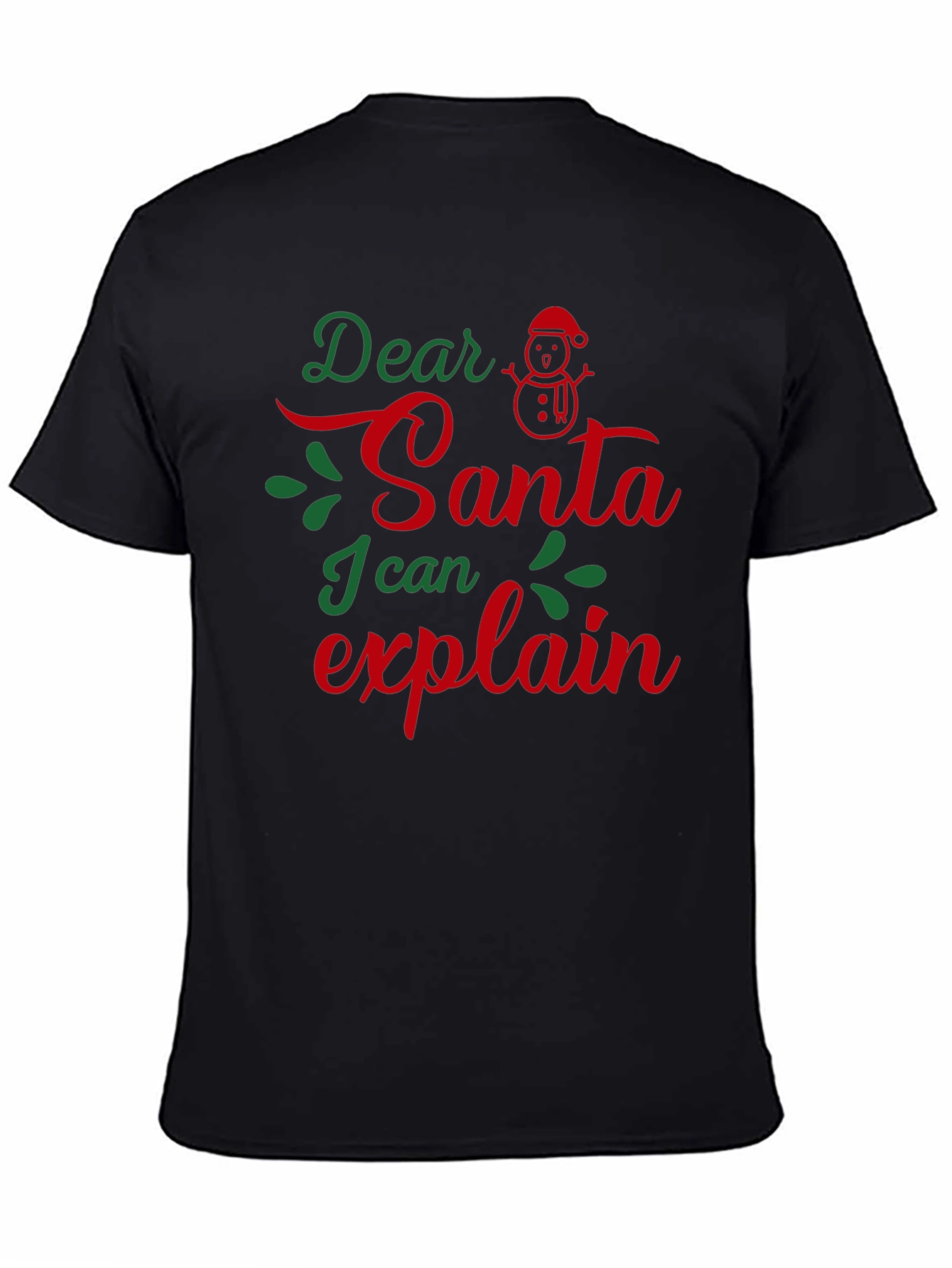 Dear Santa I Can Explain Christmas T-Shirt