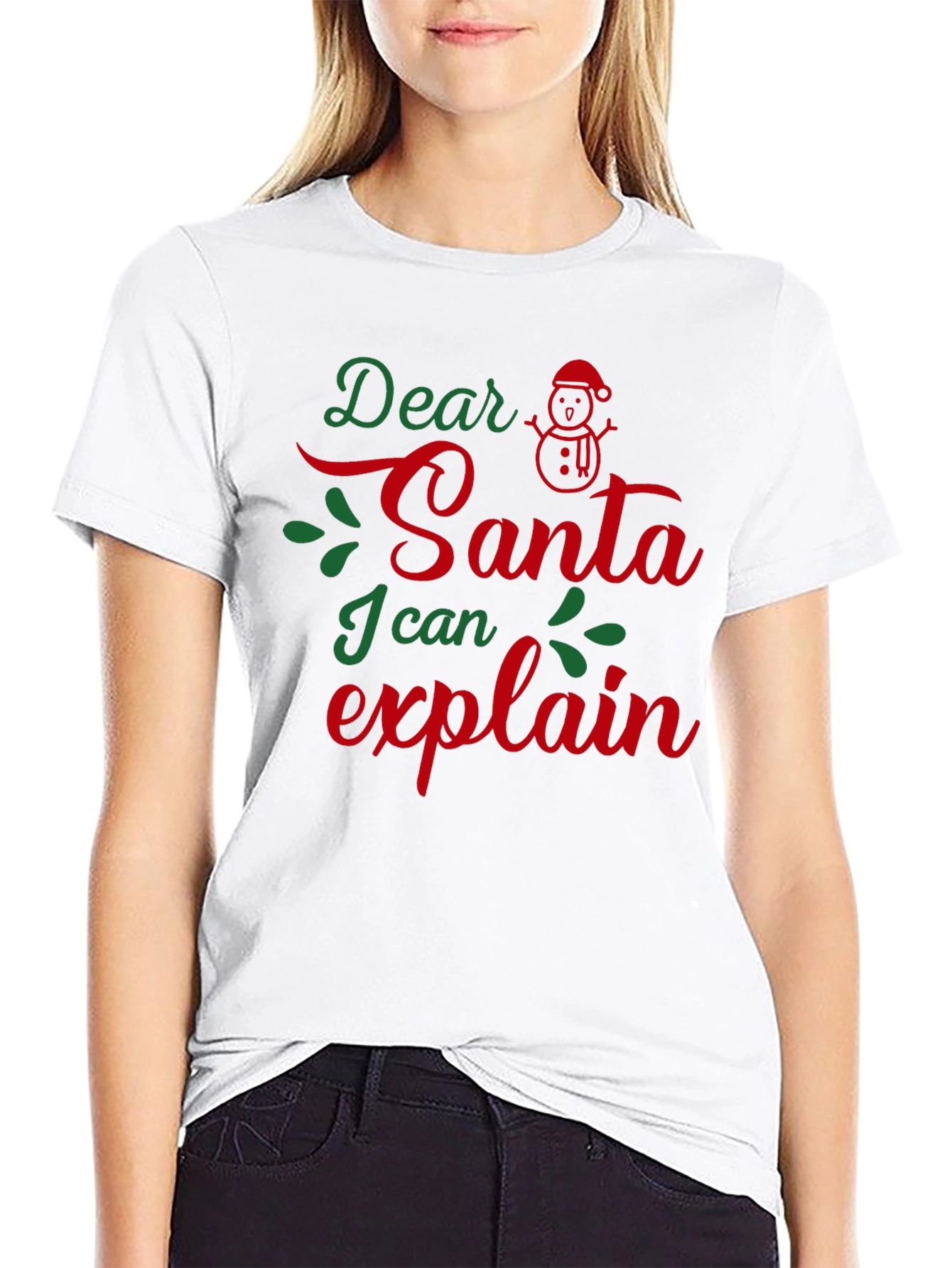 Dear Santa I Can Explain Christmas T-Shirt