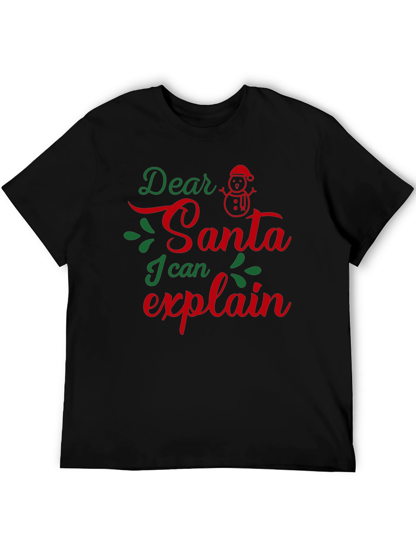 Dear Santa I Can Explain Christmas T-Shirt