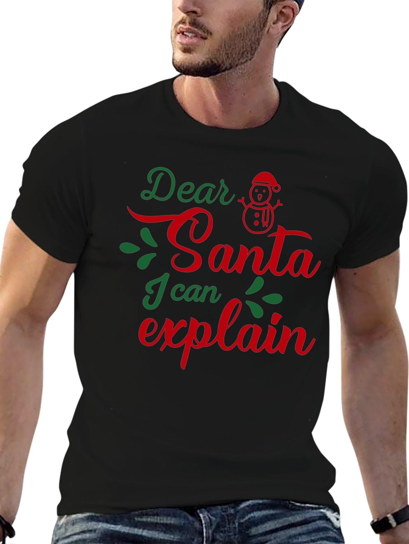 Dear Santa I Can Explain Christmas T-Shirt