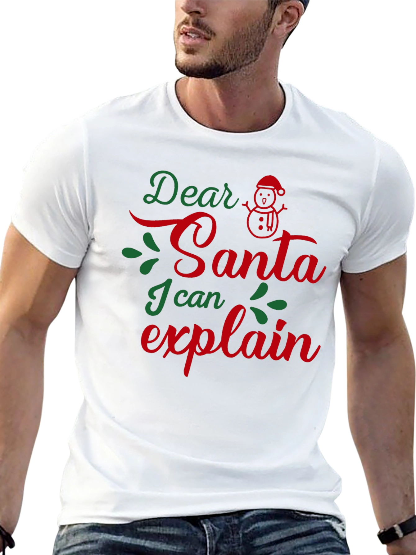 Dear Santa I Can Explain Christmas T-Shirt