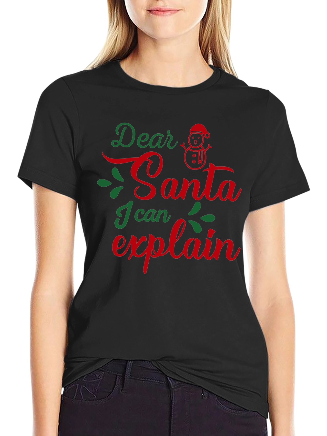 Dear Santa I Can Explain Christmas T-Shirt