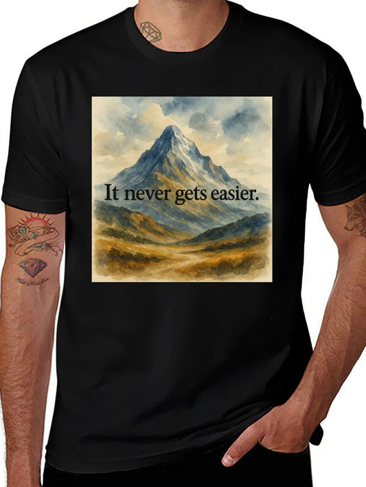 Motivational Mountain View Graphic Tee