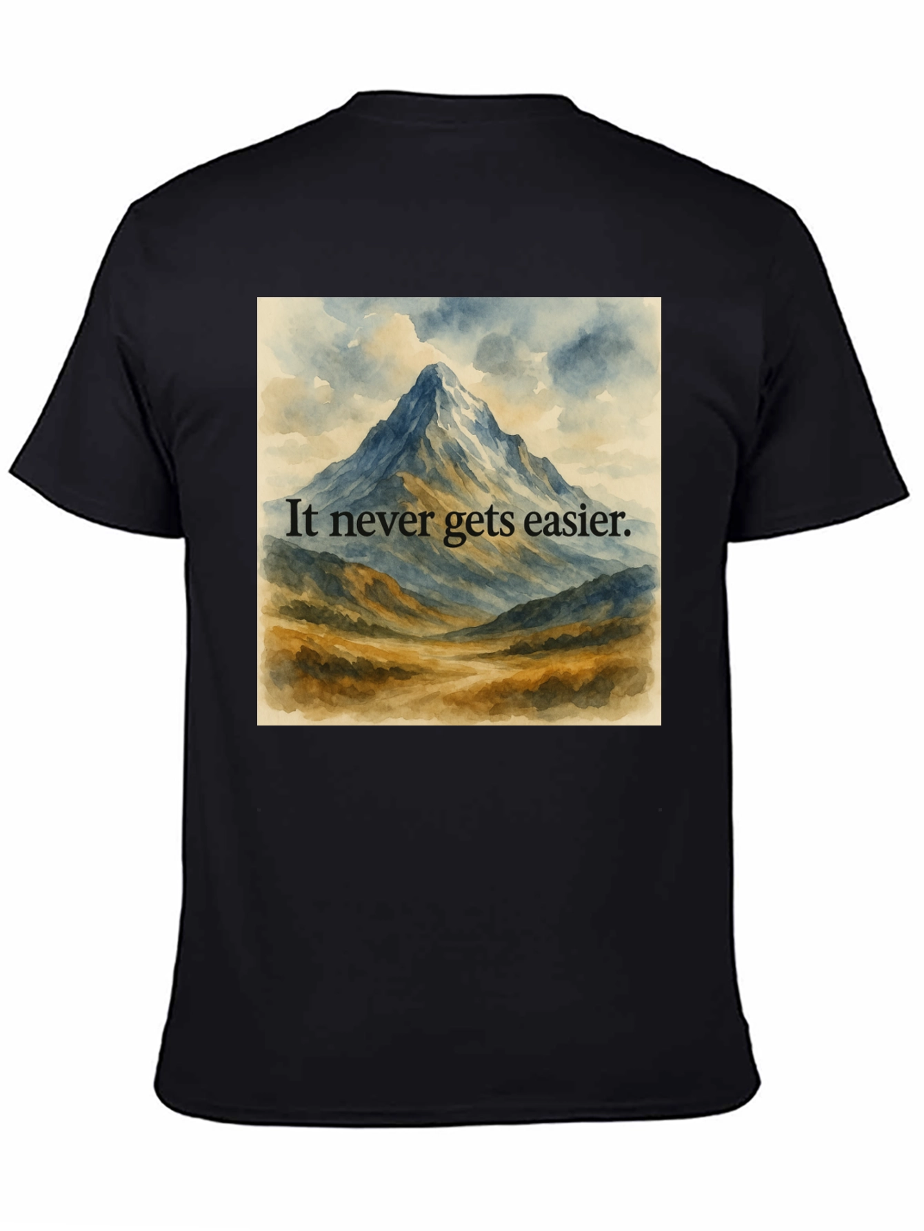 Motivational Mountain View Graphic Tee