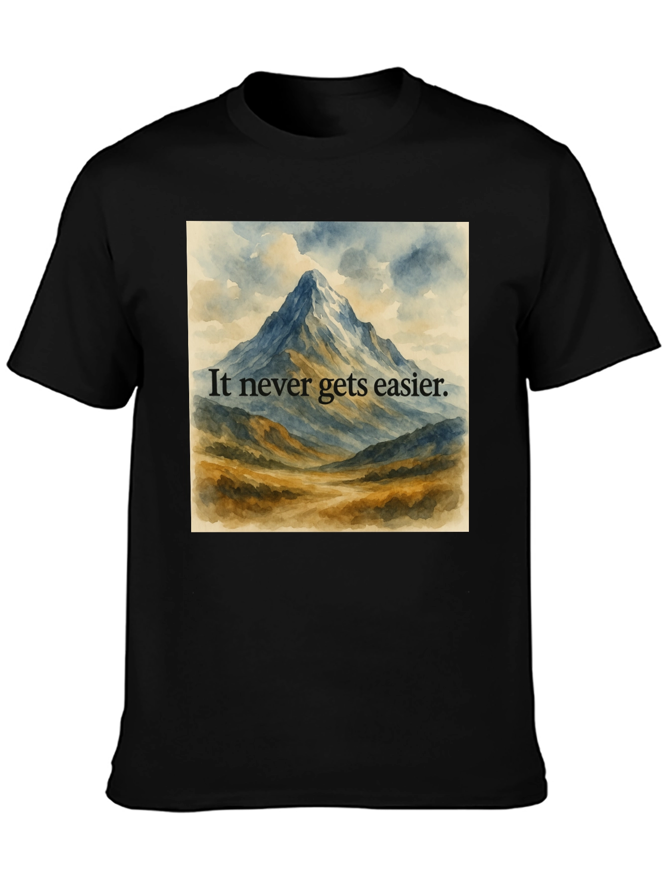 Motivational Mountain View Graphic Tee