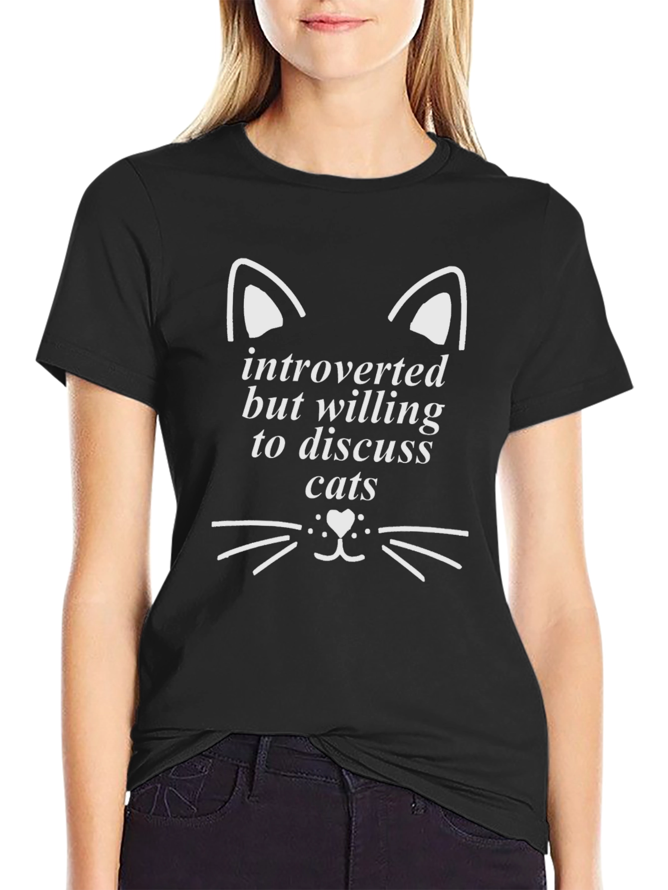 Introverted Cat Lover T-Shirt