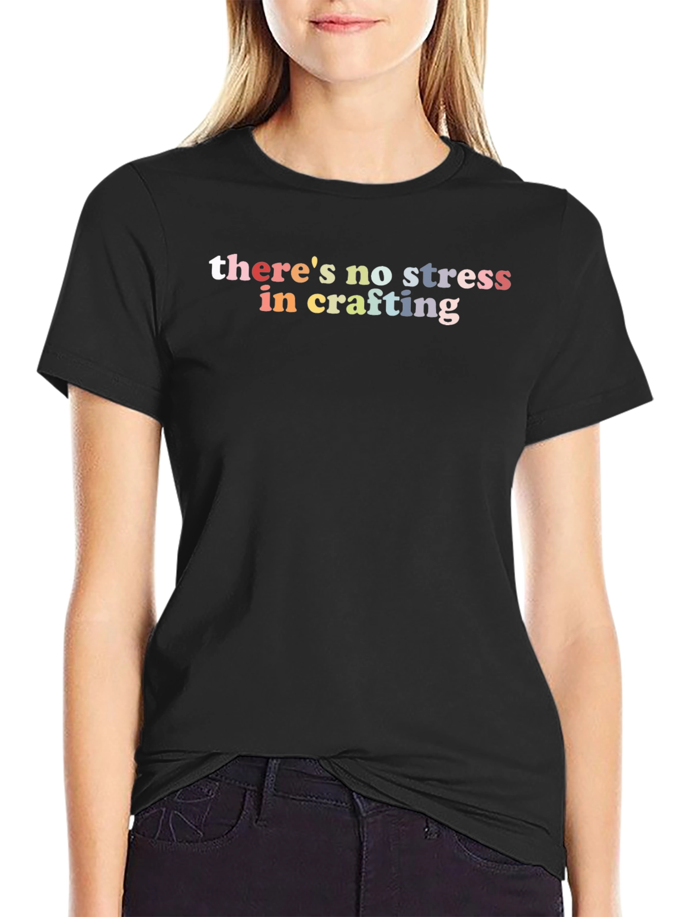 Crafting Stress-Free T-Shirt
