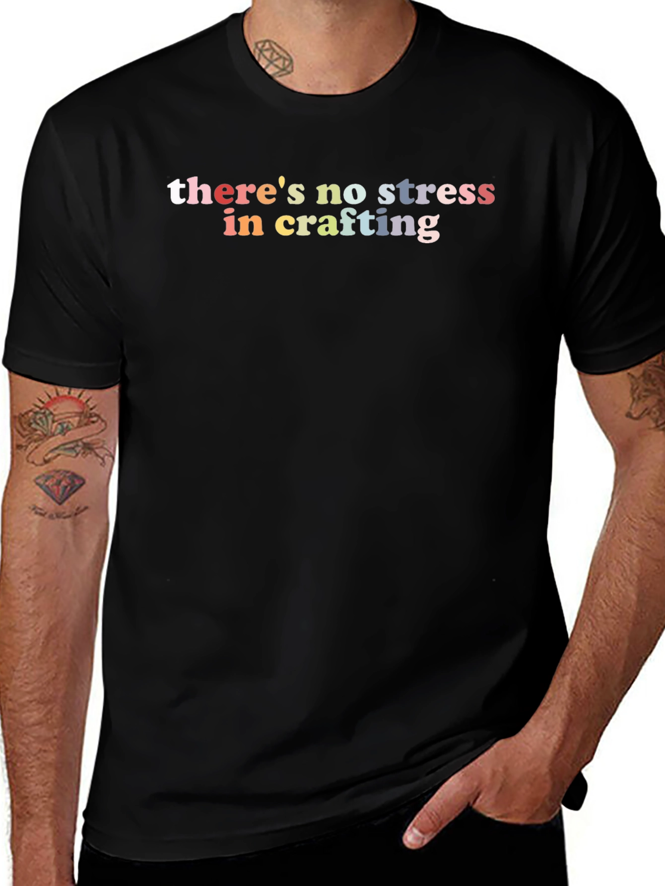 Crafting Stress-Free T-Shirt
