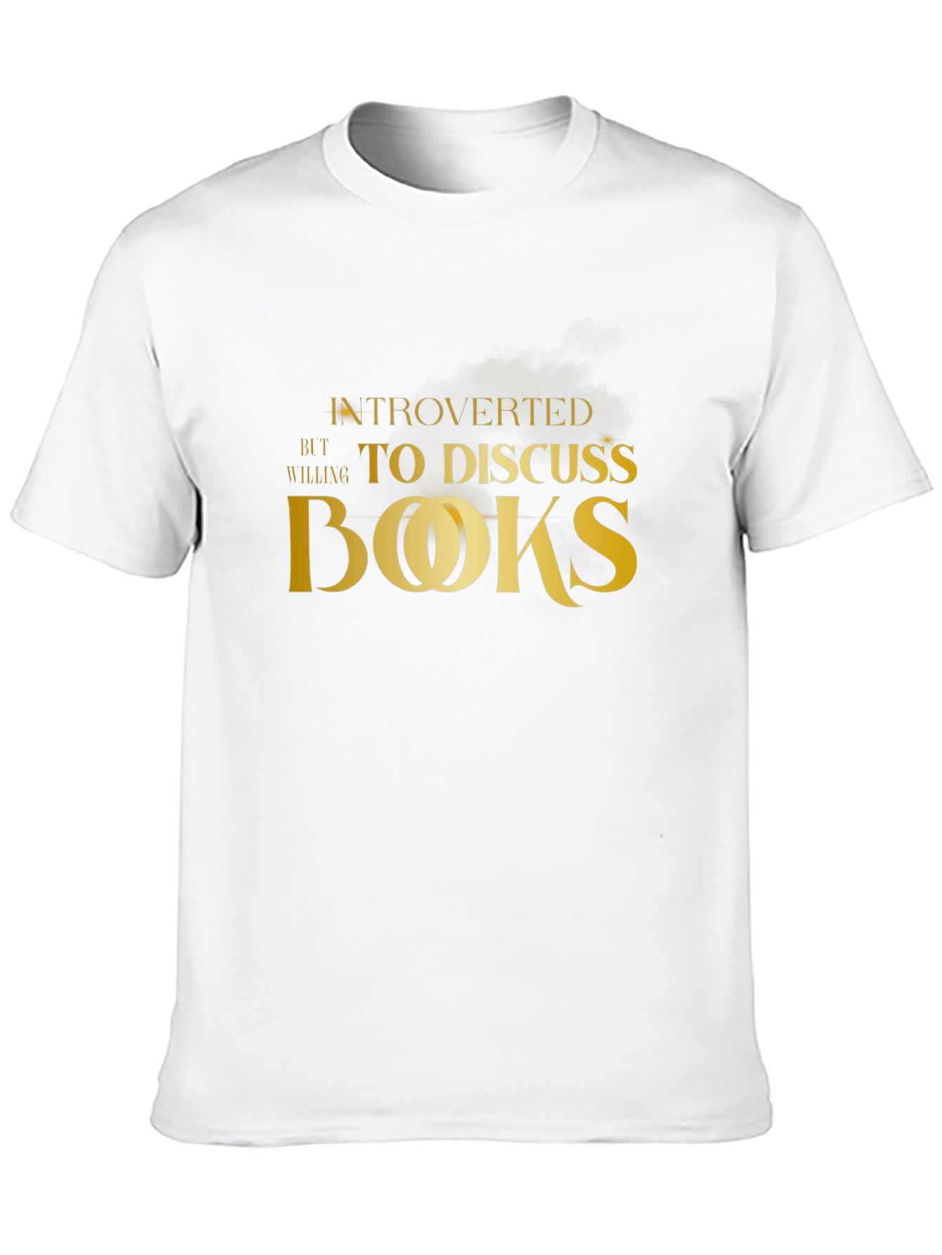 Introverted Books T-Shirt - Black Cotton Tee