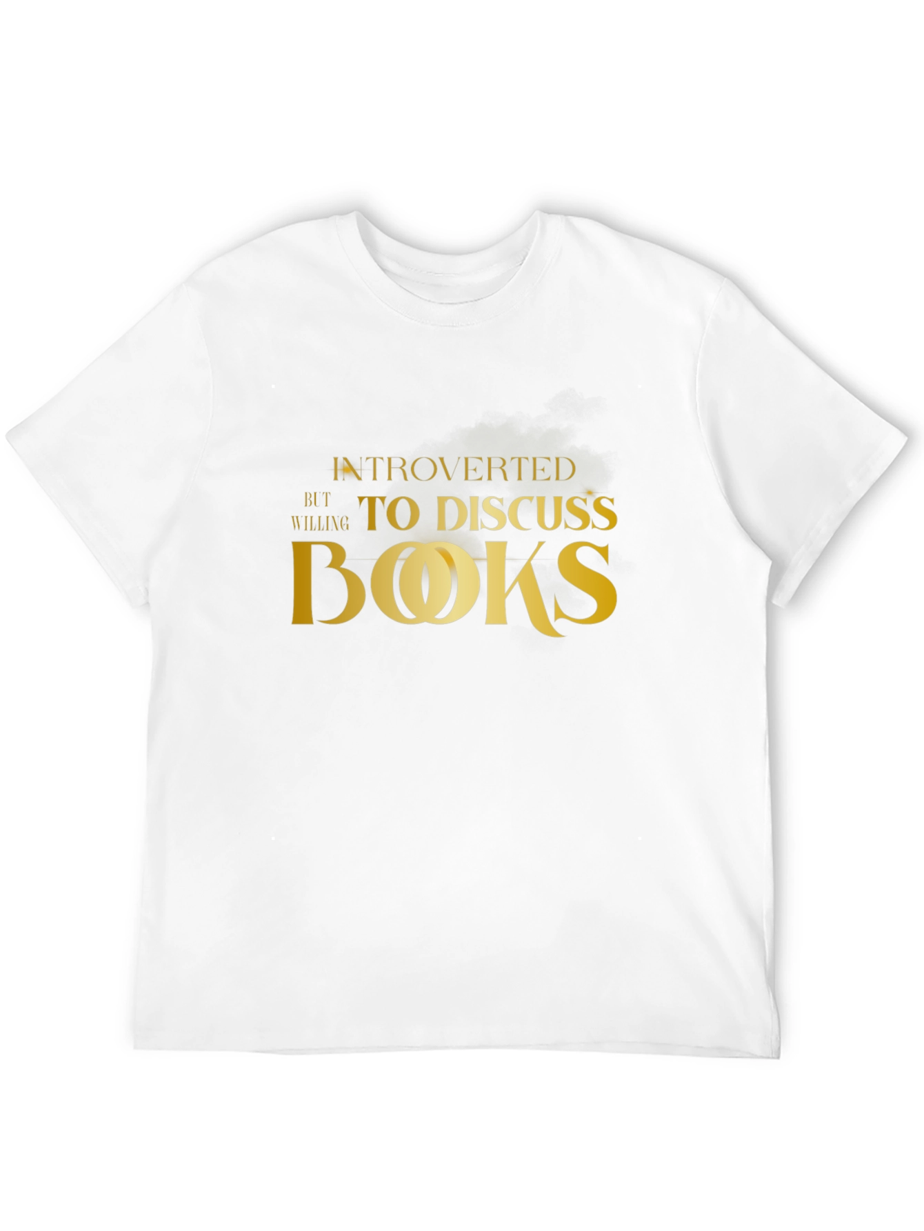 Introverted Books T-Shirt - Black Cotton Tee