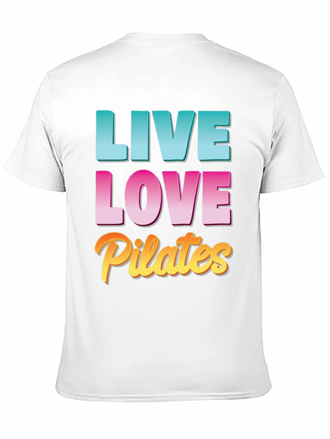 Live Love Pilates Black T-Shirt