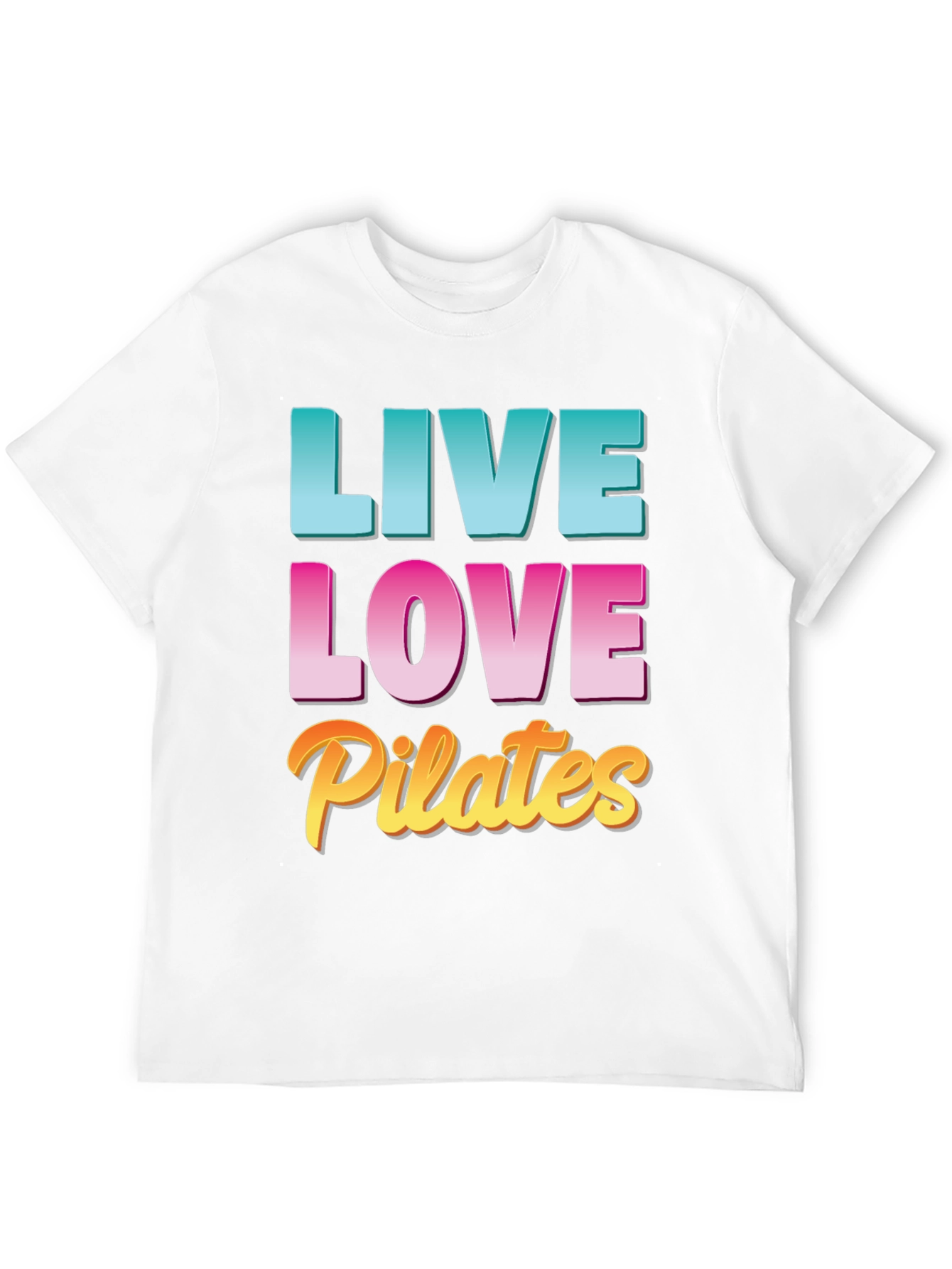 Live Love Pilates Black T-Shirt