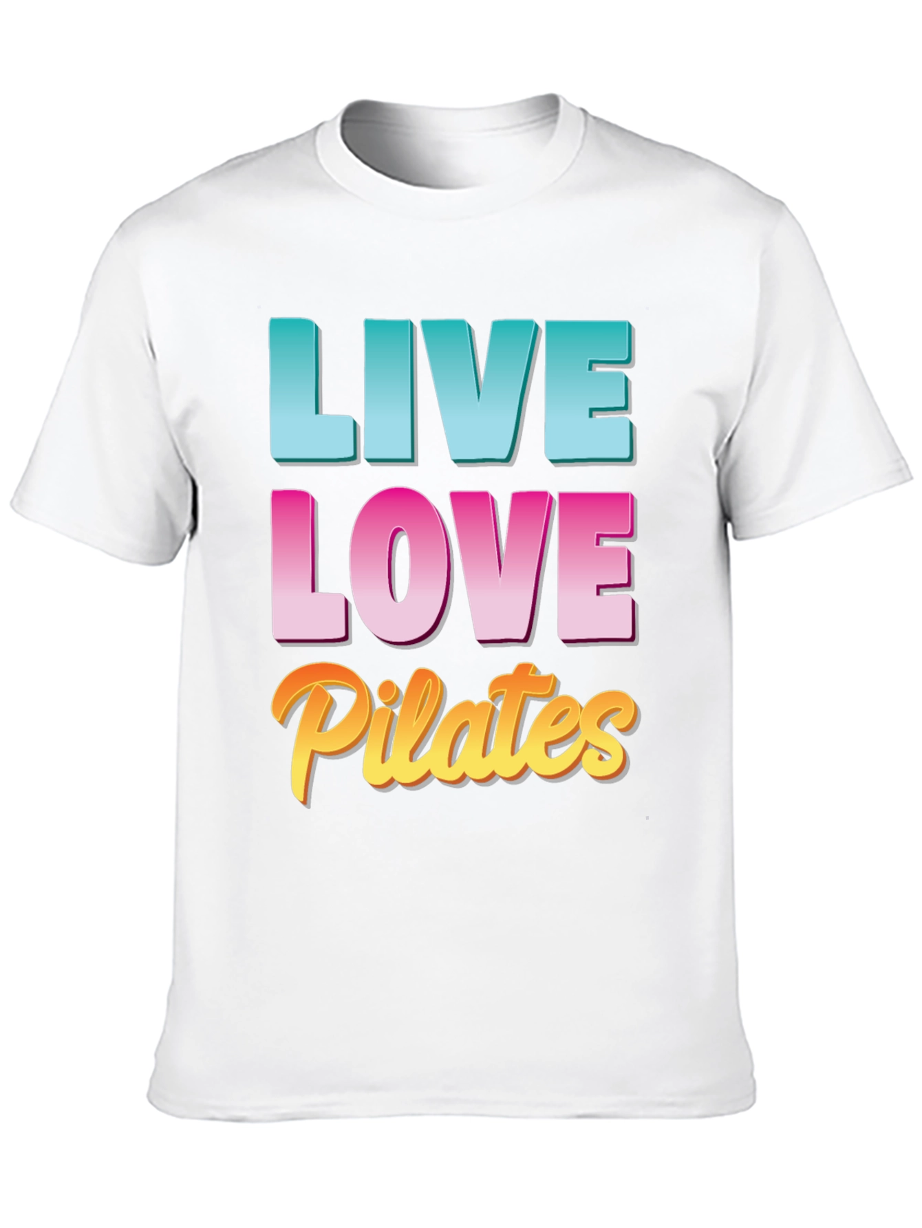 Live Love Pilates Black T-Shirt