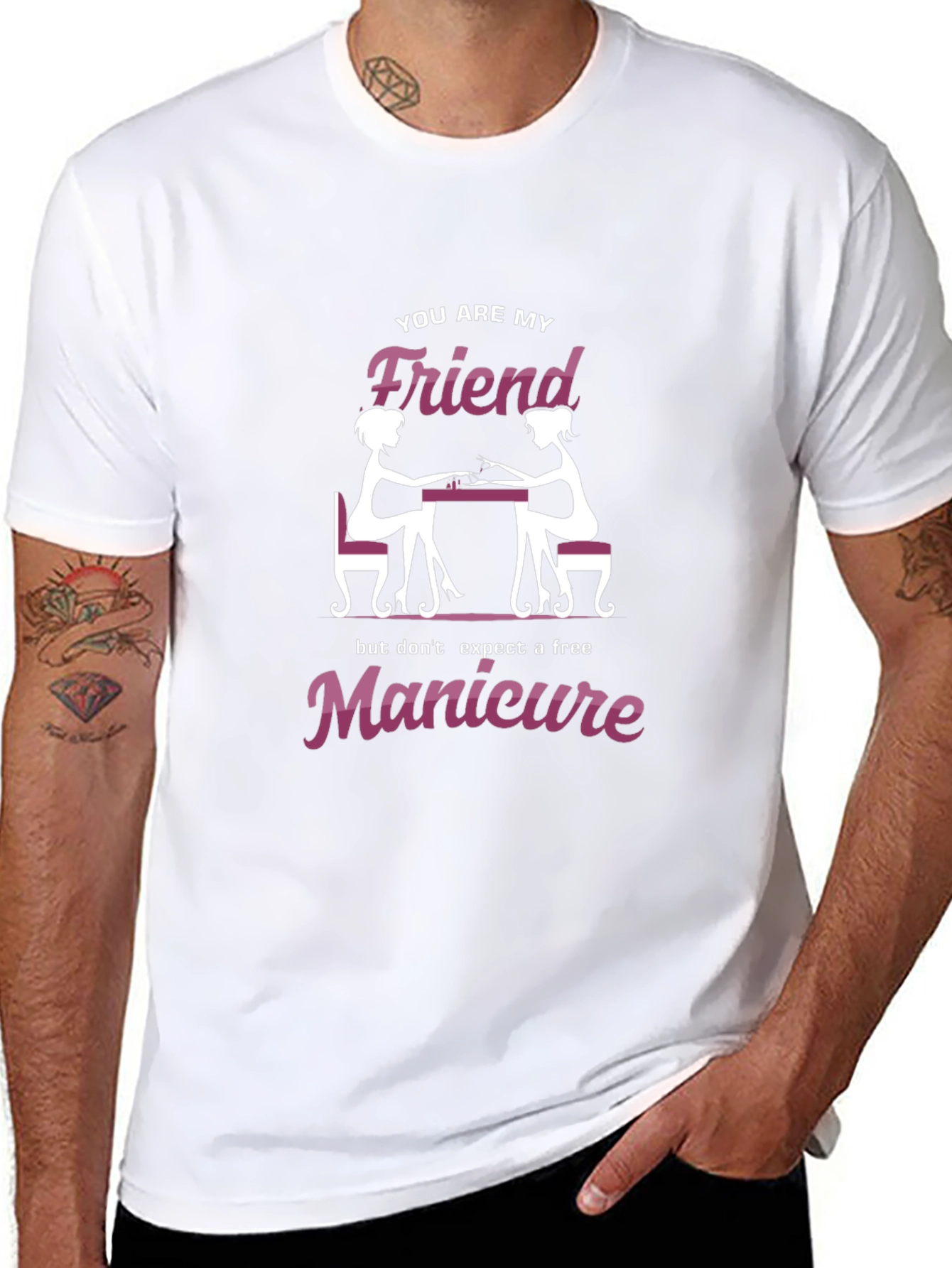 Friend Manicure Graphic Tee - Unisex T-Shirt
