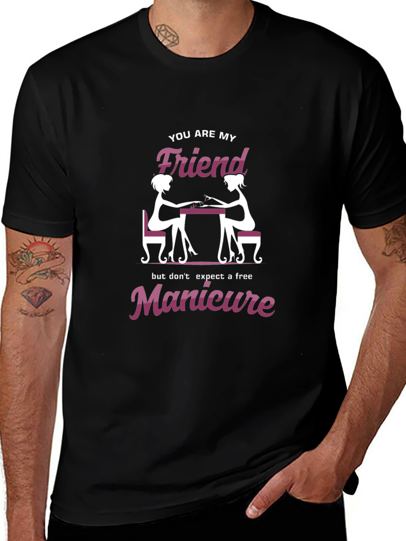Friend Manicure Graphic Tee - Unisex T-Shirt